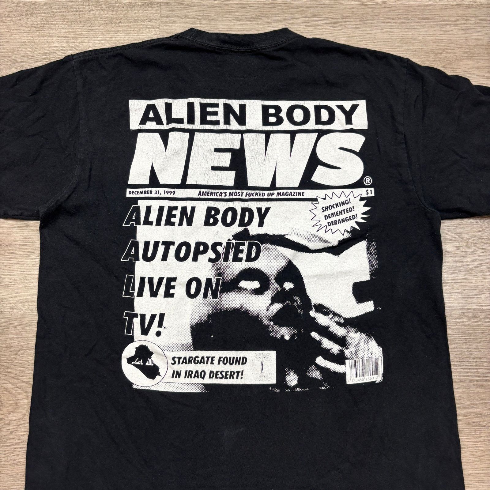 Alien Body Alien Body News Chemical Autopsy Short Sleeve Shirt Men's L Size US L / EU 52-54 / 3 - 4 Thumbnail