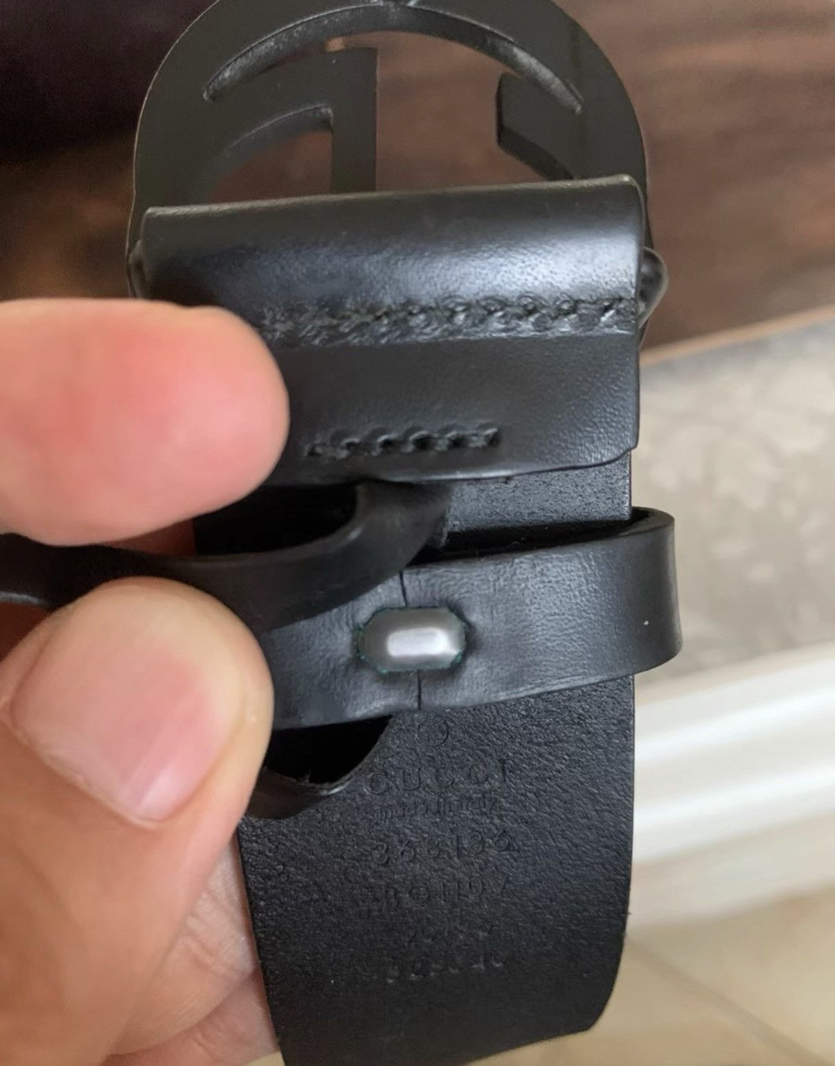 Gucci Gucci Genuine Leather Belt K16 Size ONE SIZE - 3 Thumbnail