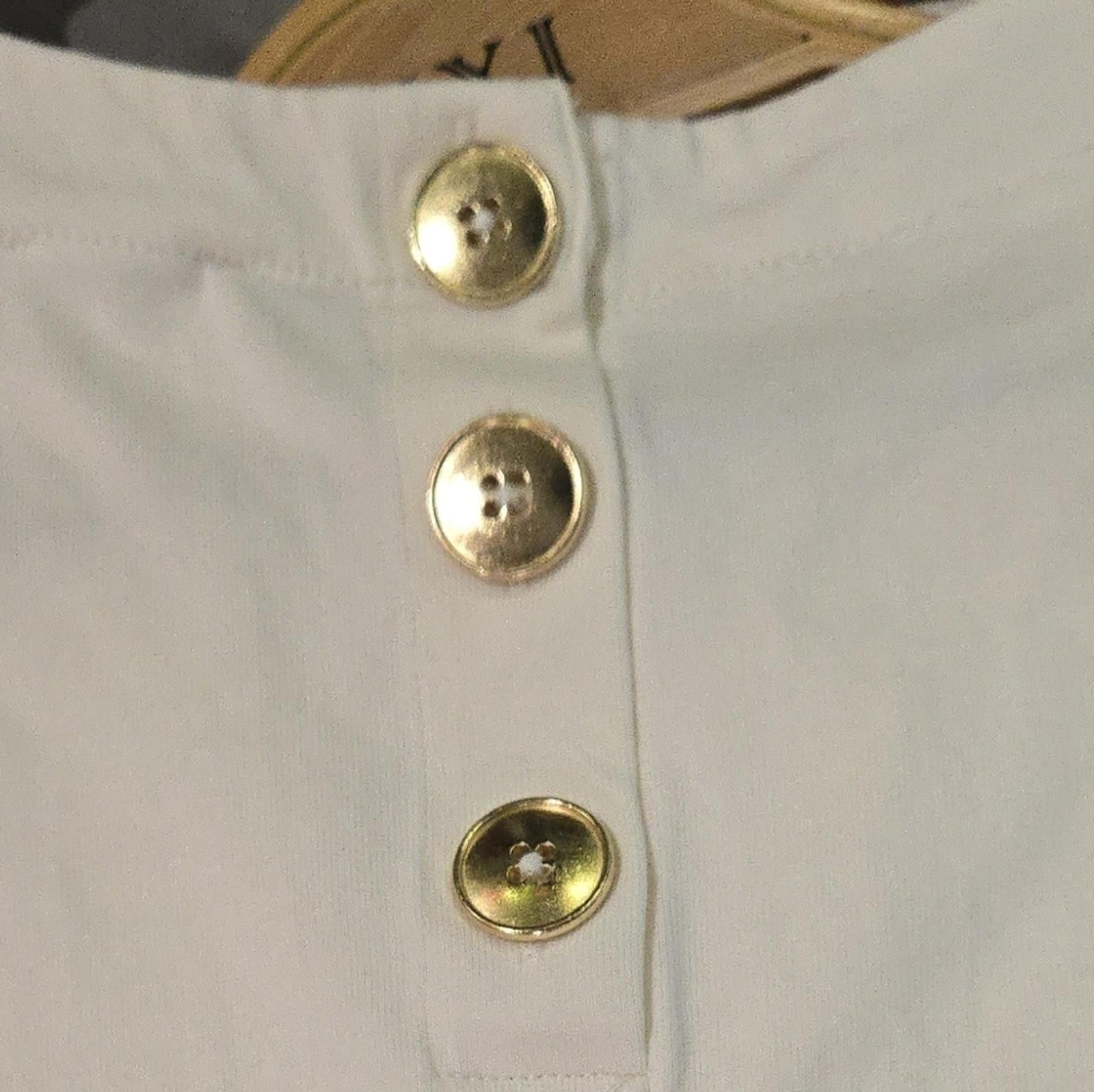 J.Crew J Crew Puff-sleeve button-back top Size XXS / US 00 / IT 34 - 4 Thumbnail