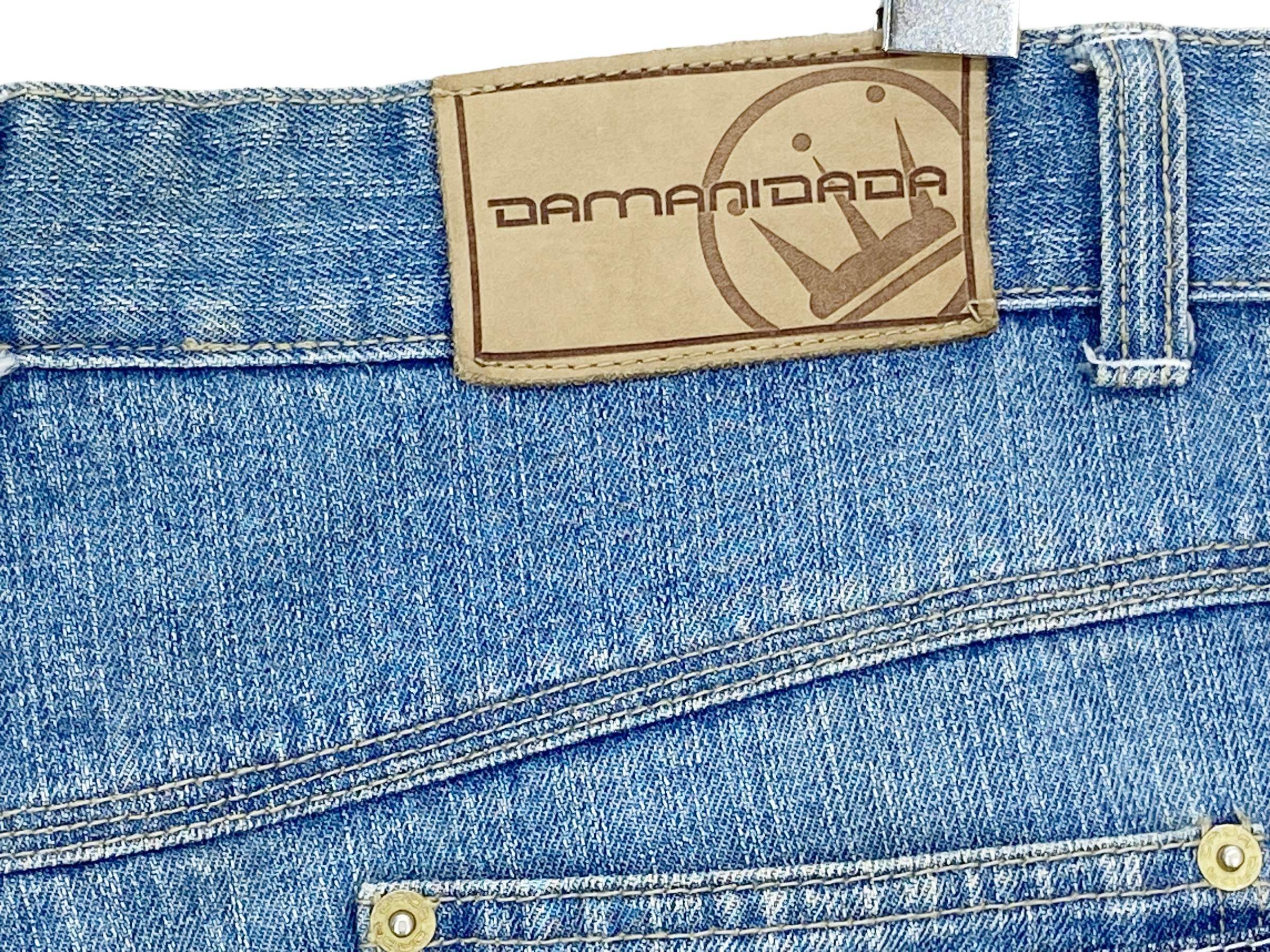 Damani Dada Damani Dada Denim Jeans Dada Baggy Hip Hop Skateboards Jeans Size US 33 - 7 Thumbnail