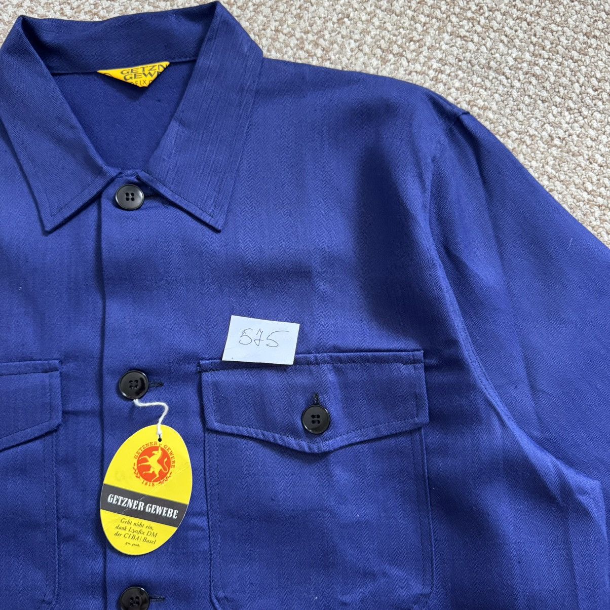 Le Laboureur German deadstock vintage HBT works french jacket Size US M / EU 48-50 / 2 - 9 Thumbnail