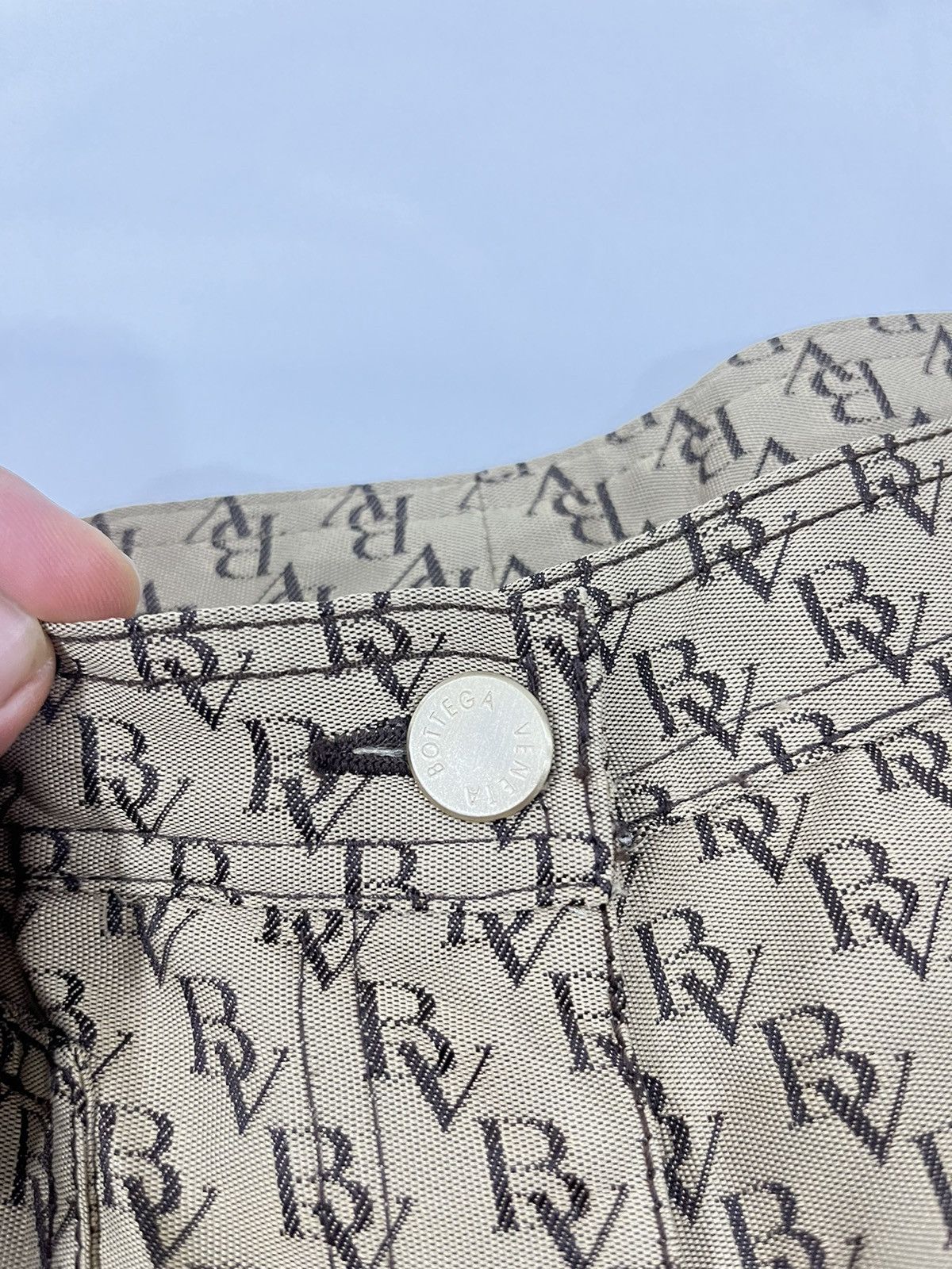 Bottega Veneta Bottega Veneta Logo Monogram Trousers Size 29" - 9 Thumbnail