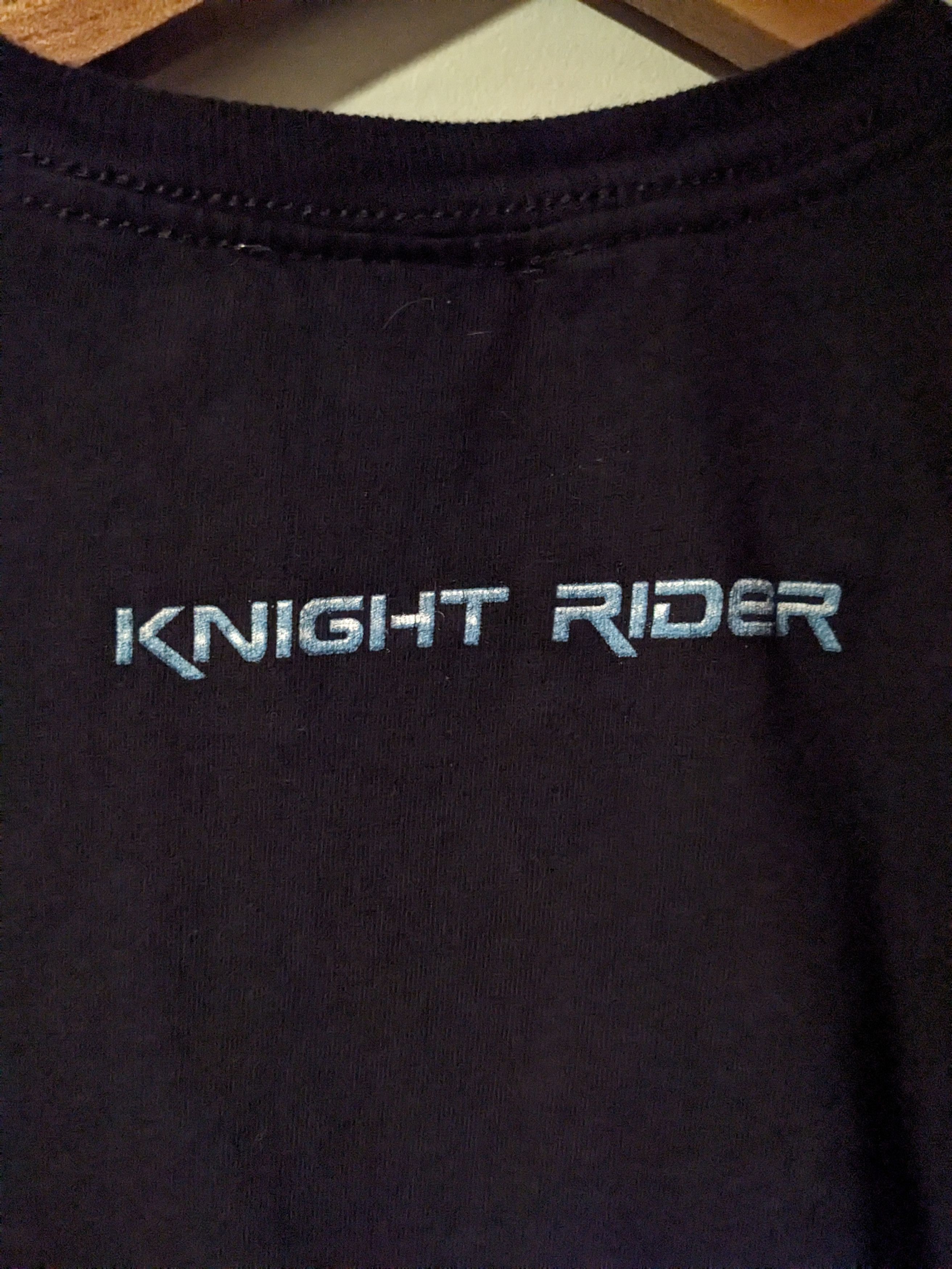 Vintage Vintage Knight Rider Kitt Happens Movie Promo T-Shirt Size US XL / EU 56 / 4 - 4 Thumbnail