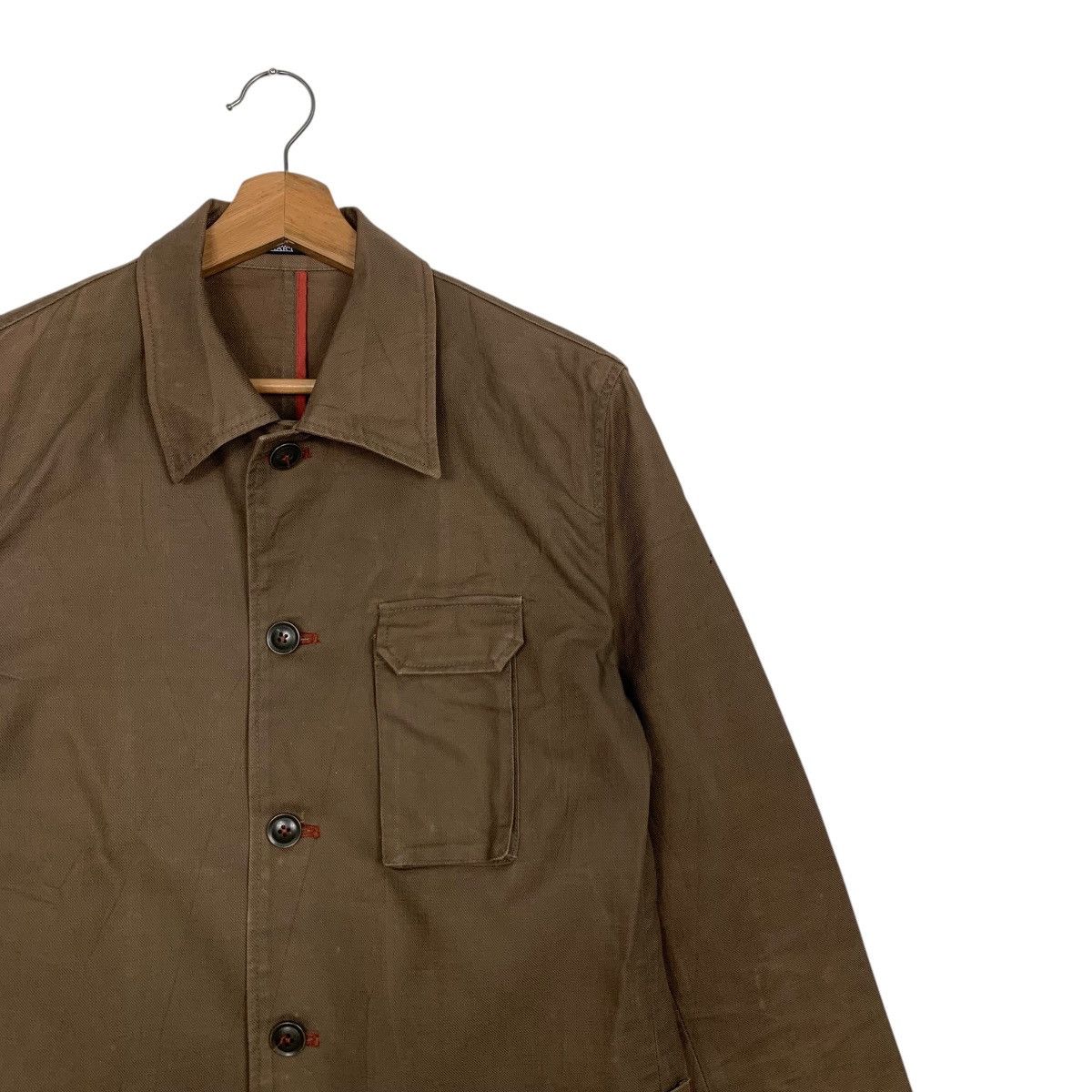 Tornado Mart TORNADO MART Dark Brown Chore Coat Jacket #2763-C125 Size US M / EU 48-50 / 2 - 4 Thumbnail