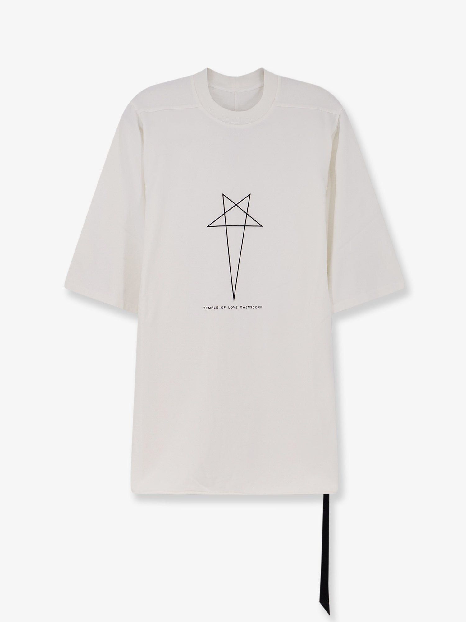 Rick Owens Drkshdw Drkshdw Cotton T-shirt with logo on the front Tag Size L Men - USA Tariffs Included Size US L / EU 52-54 / 3 - 1 Thumbnail