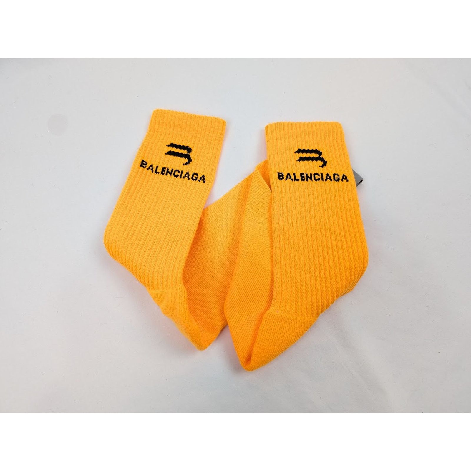 Balenciaga o1rshd1 Size: L / Sport Socks in Yellow Size ONE SIZE - 10 Thumbnail