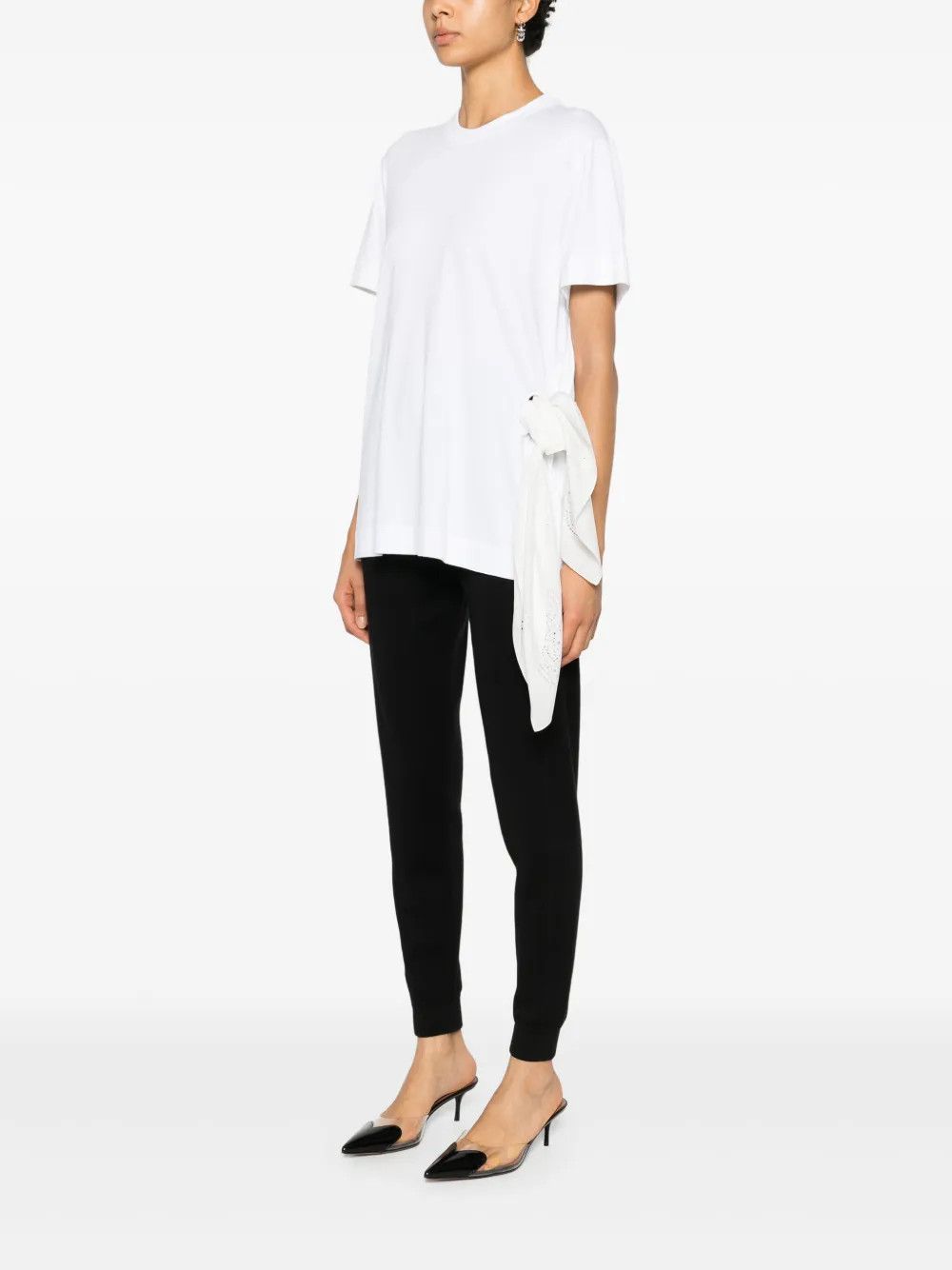 Givenchy o1y0925 Short Sleeves T-Shirt in White Size XXS / US 00 / IT 34 - 3 Thumbnail