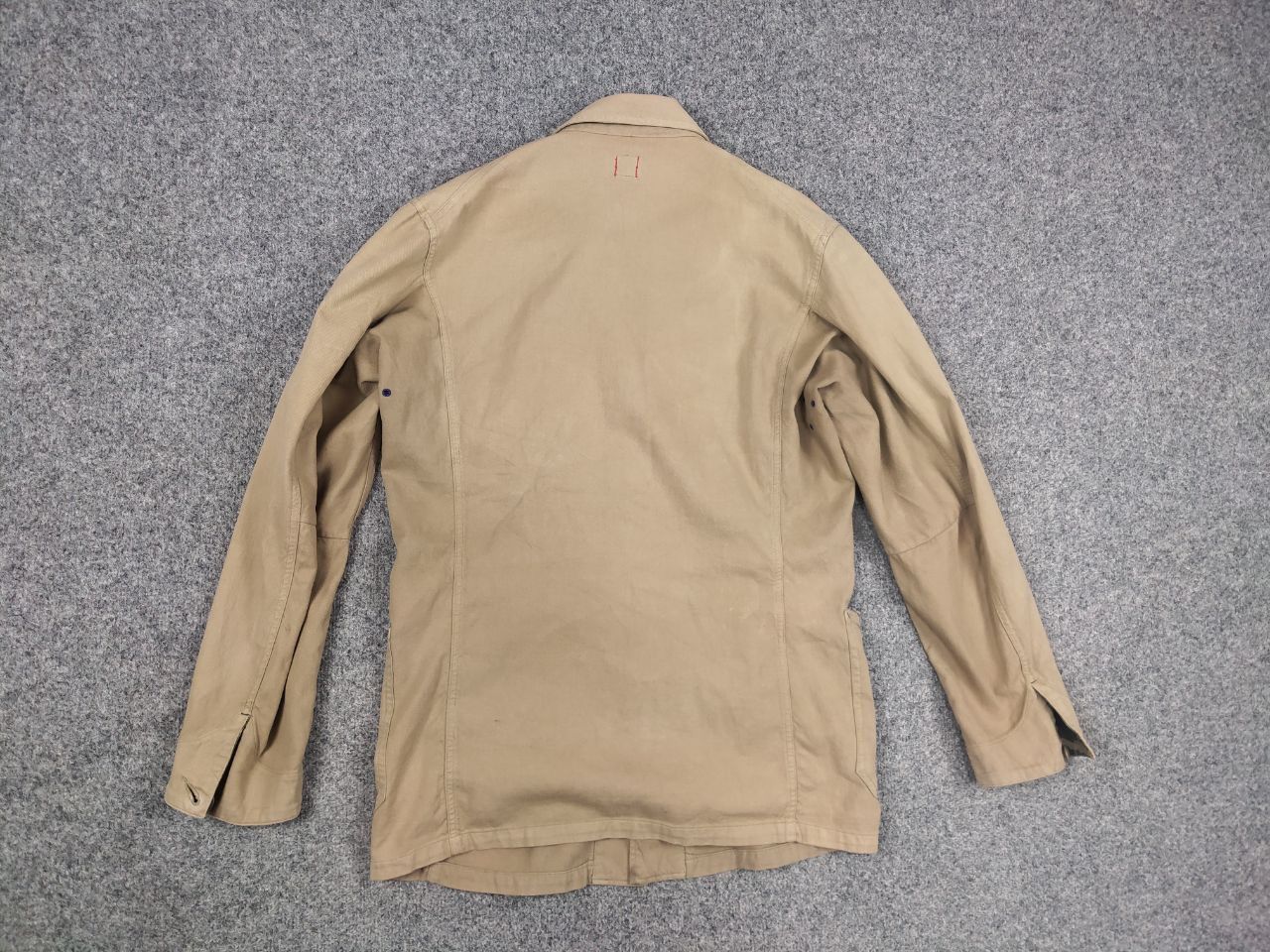 Japanese Brand Vintage Boston Nine Japan Canvas Tactical Work beige Jacket Size US L / EU 52-54 / 3 - 12 Thumbnail