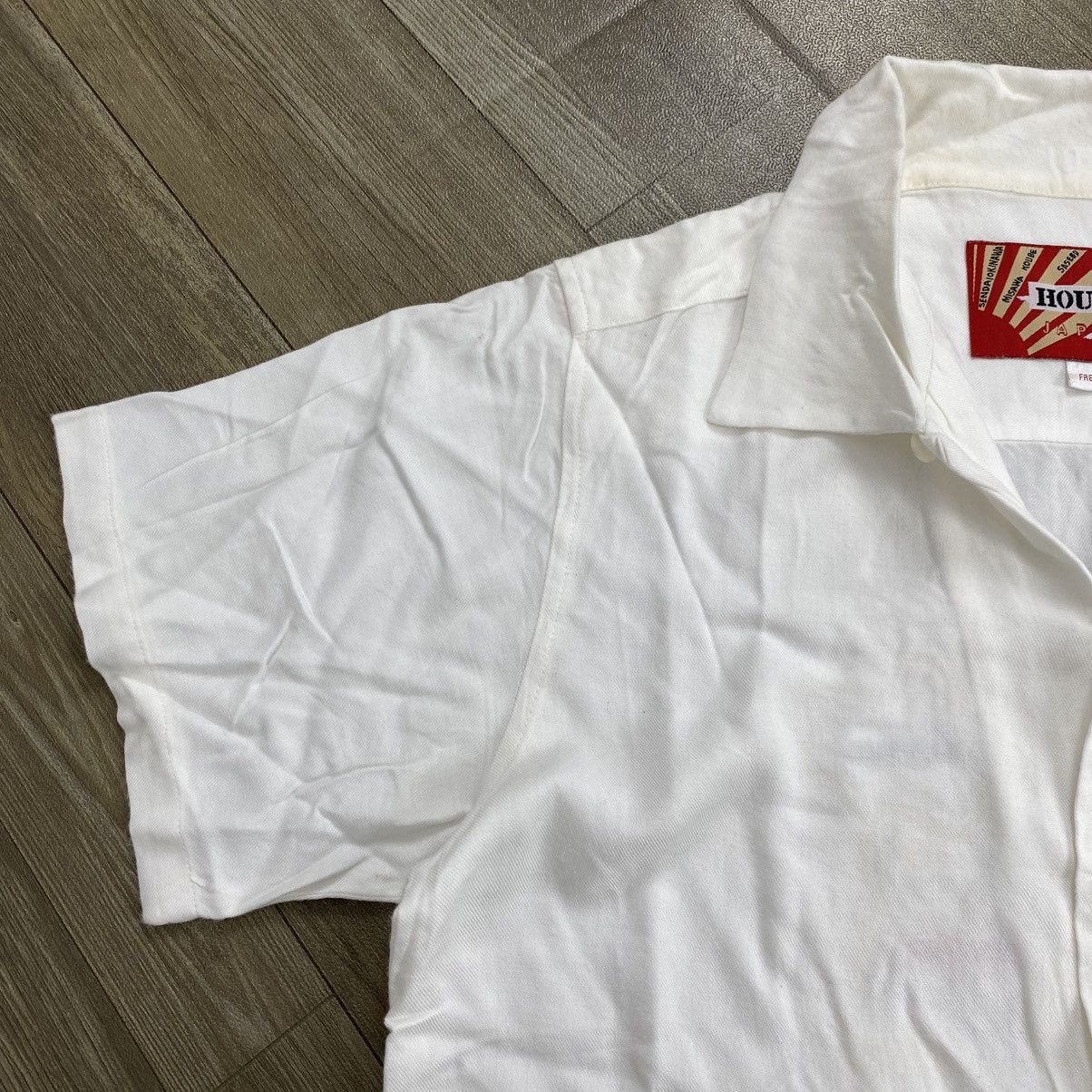 Japanese Brand Vintage Houston Japan Map Toyo Enterprise Bowling Shirt Size US S / EU 44-46 / 1 - 4 Thumbnail