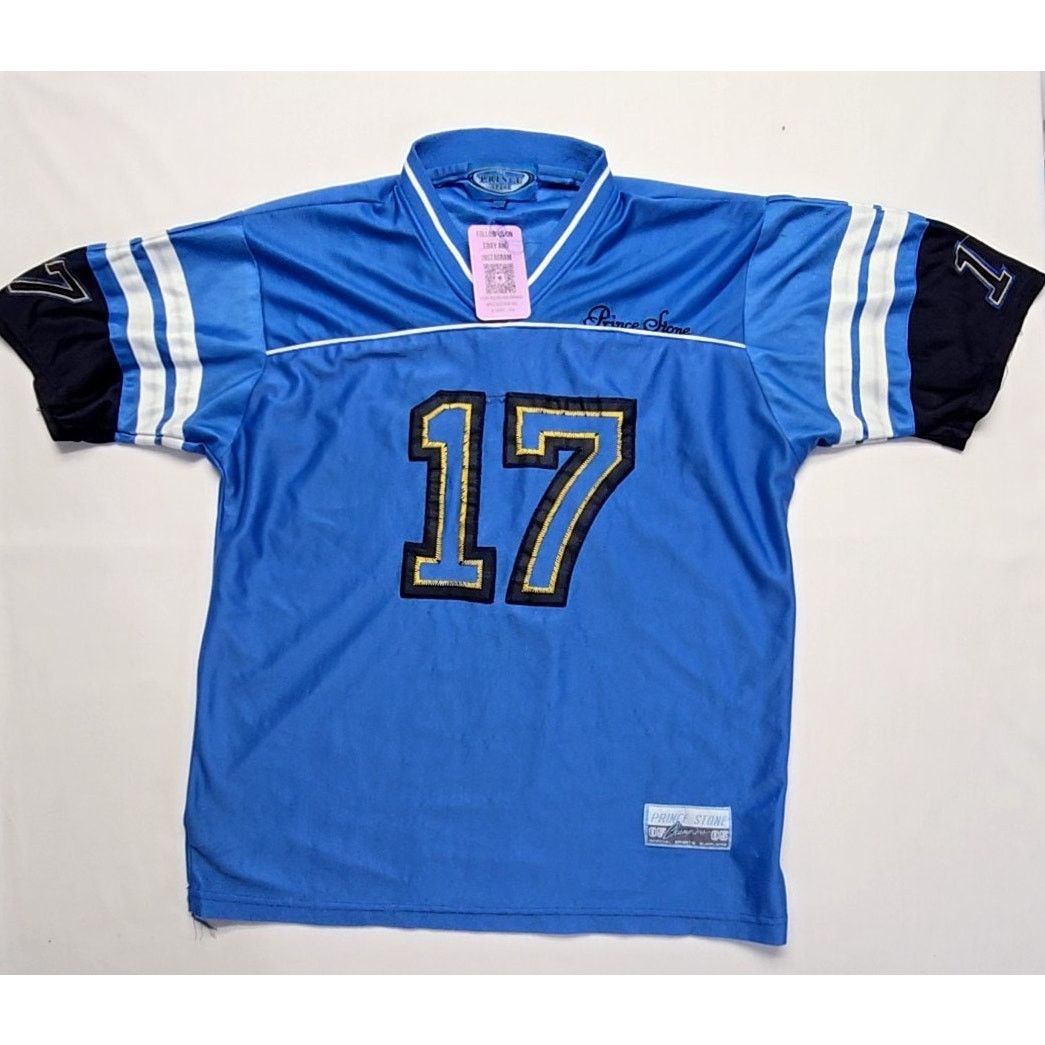 & Other Stories Vintage Denver Prince Stone Jersey #17 Blue M Sports Shirt Size US M / EU 48-50 / 2 - 1 Thumbnail
