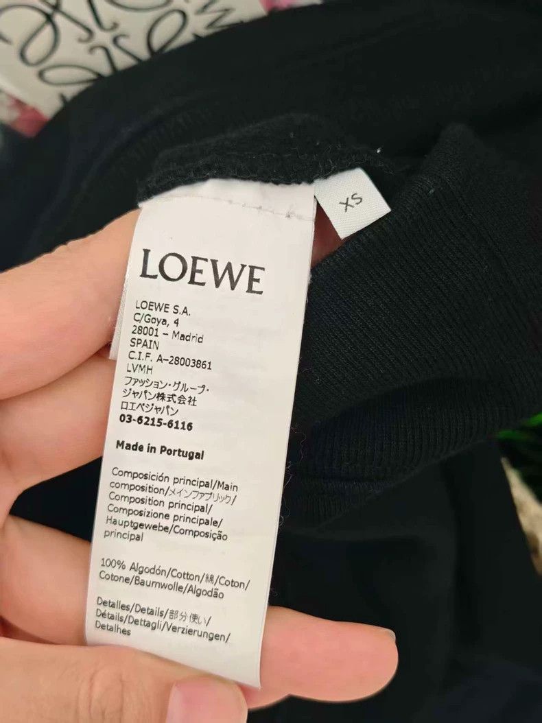Loewe LOEWE Multi-color Logo small coal ball printed cotton turt Size XS / US 0-2 / IT 36-38 - 4 Thumbnail
