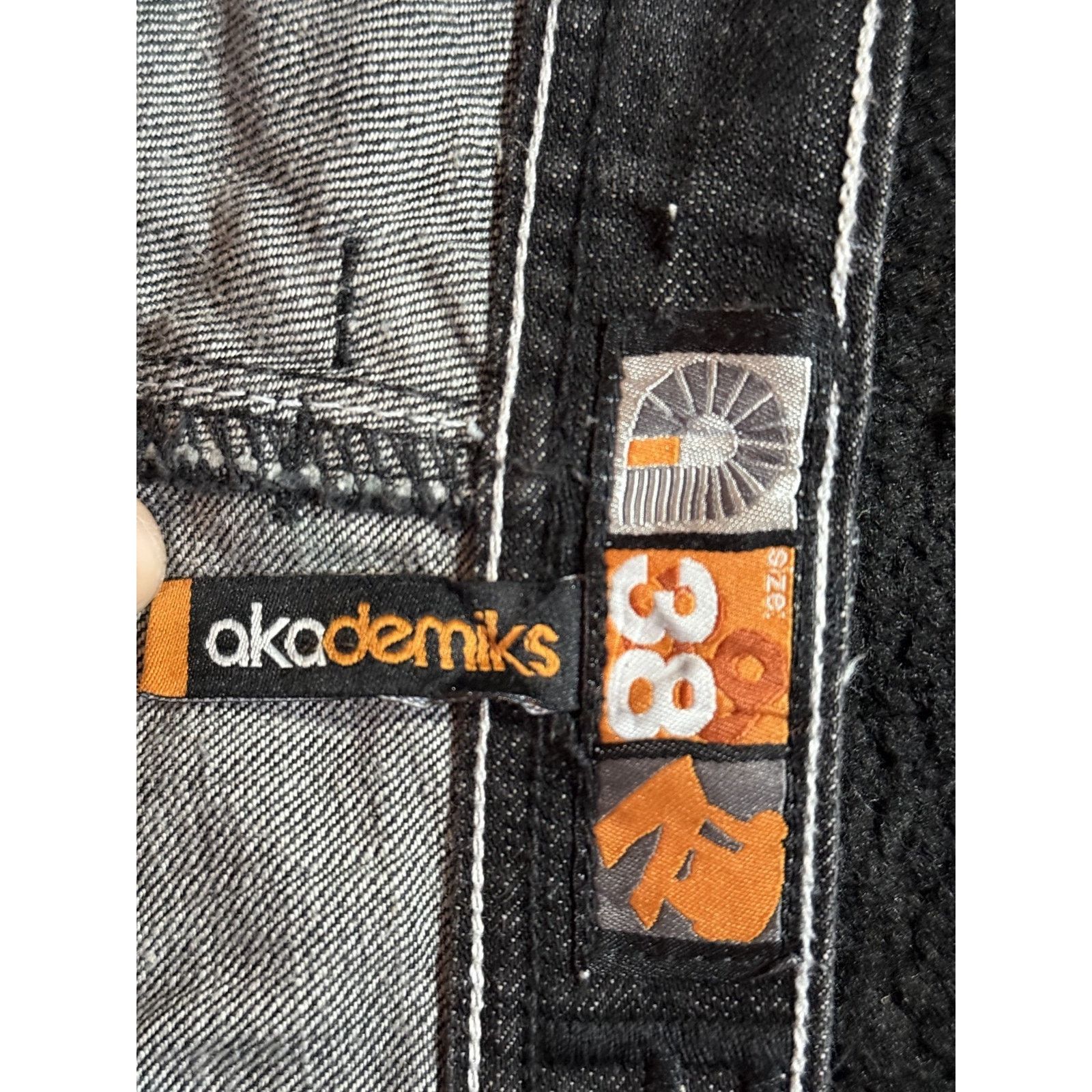 Akademiks Akademiks Men’s Denim Jeans Baggy Sz 38 – Wide Leg Y2K Style Size US 38 / EU 54 - 6 Thumbnail