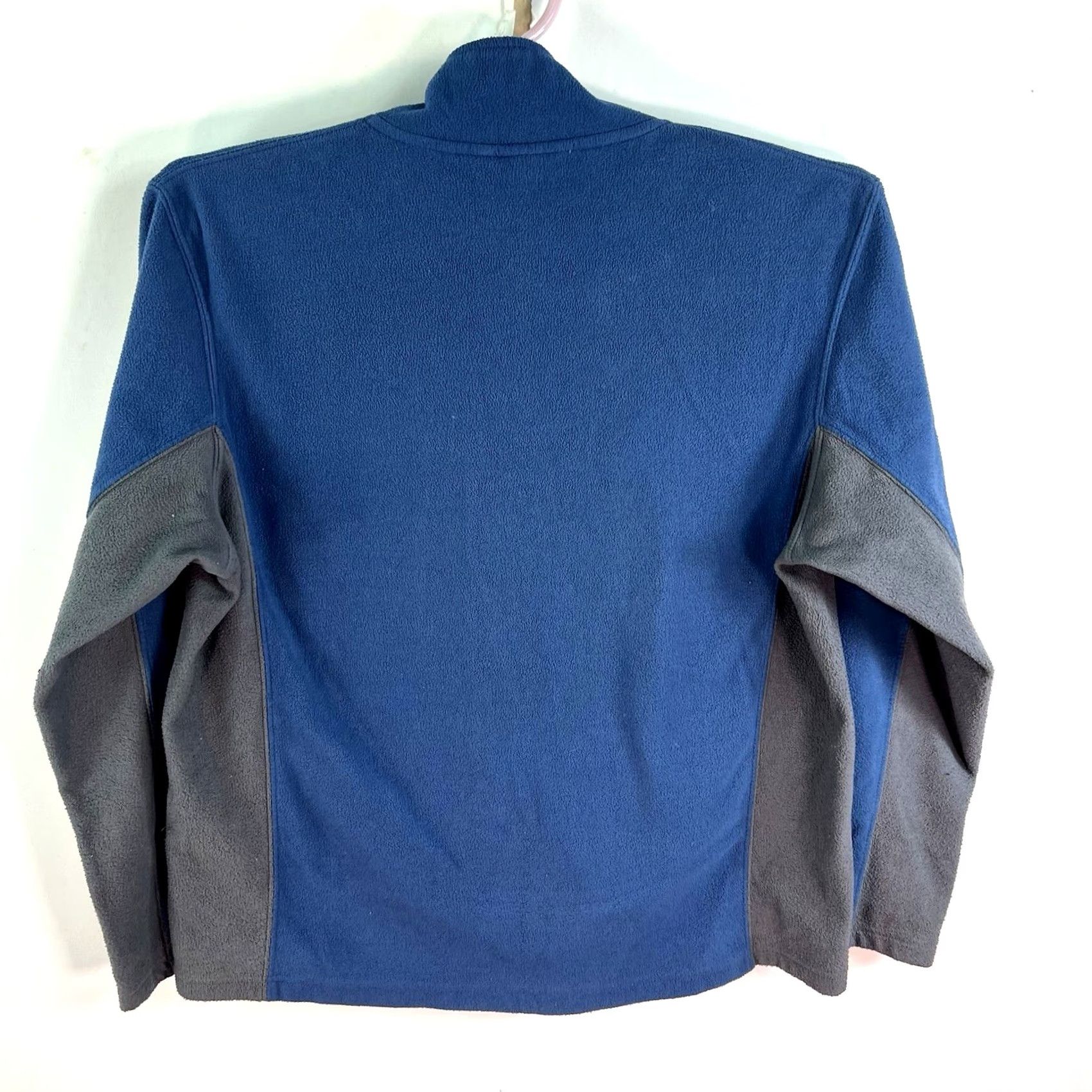 Vintage L.L.Bean 1/2 Zip Hi-Pile Fleece Pullover Mens M Blue/Gray Jacket Size US M / EU 48-50 / 2 - 5 Thumbnail