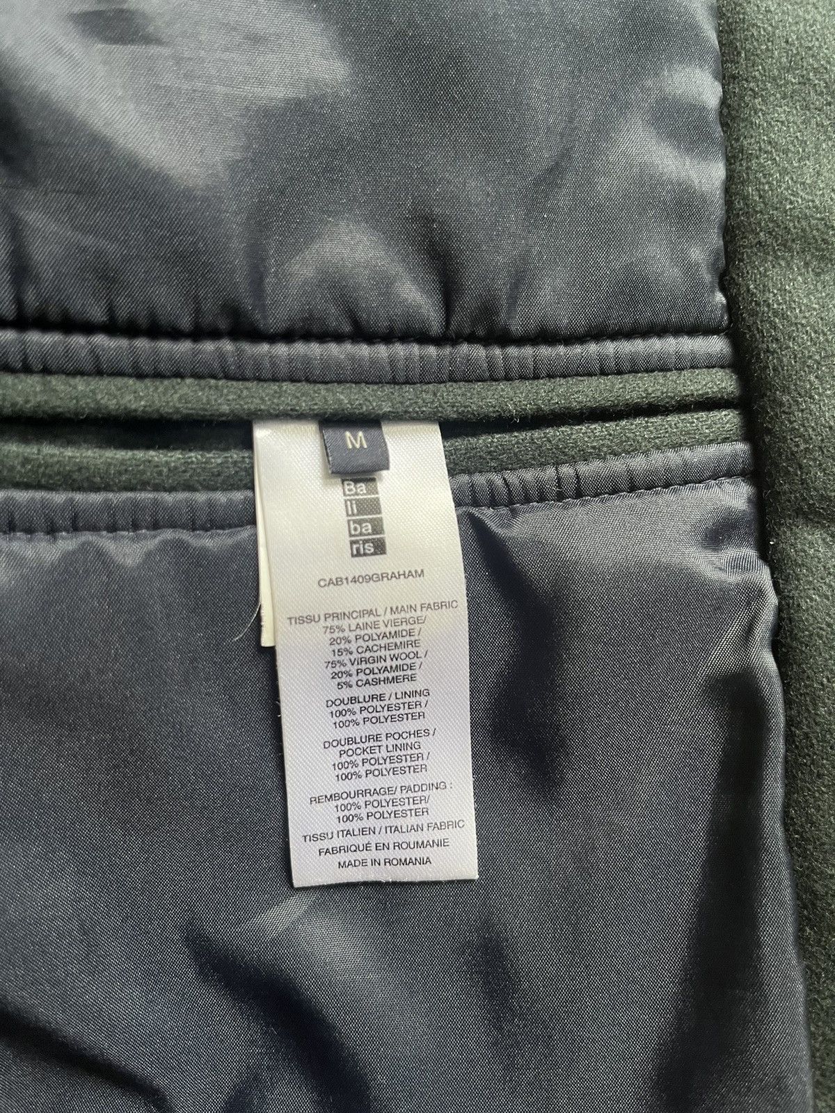 Balibaris Dark green Balibaris coat Size US M / EU 48-50 / 2 - 5 Thumbnail