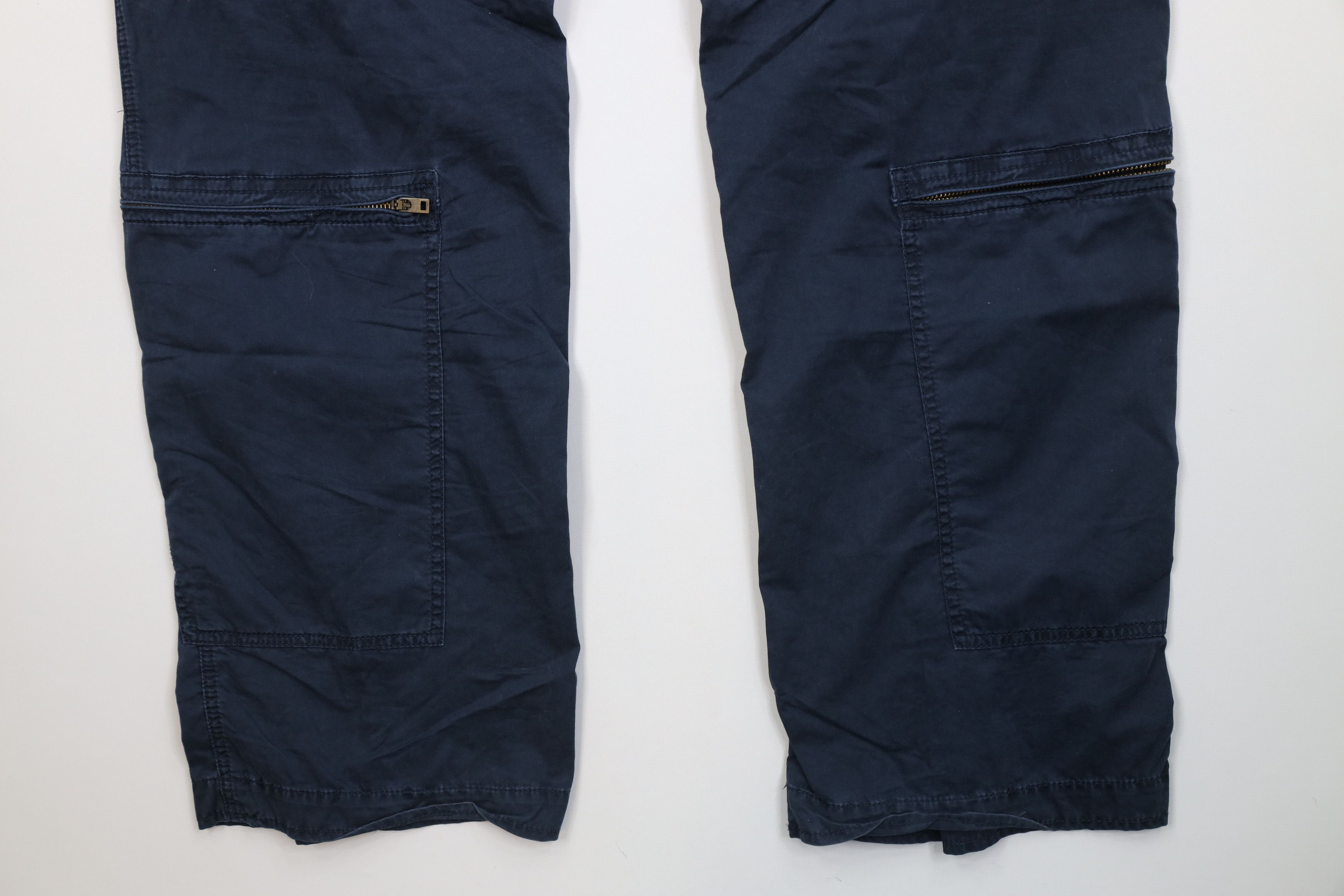 Express Vintage Y2K Express X2 Wide Leg Paratrooper Cargo Pants Size US 36 / EU 52 - 15 Thumbnail