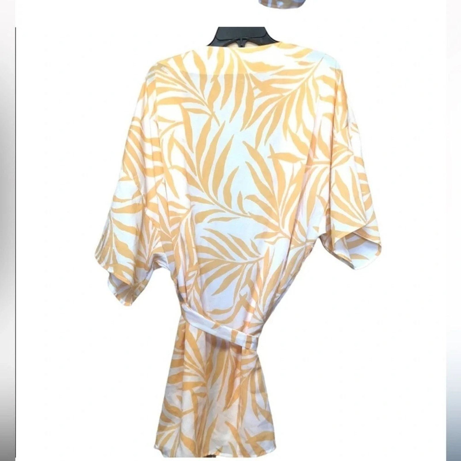 The Unbranded Brand Magnolia Lux belted lightweight Swim cover up/robe, size M/L Size ONE SIZE - 2 Thumbnail