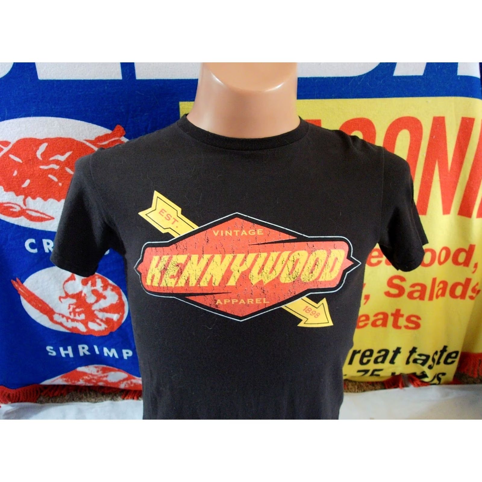 Vintage VINTAGE Kennywood Apparel t Shirt Small Adult Amusement Park PA ROLLER COSTERS Shirt Mens XS? Size US S / EU 44-46 / 1 - 2 Thumbnail