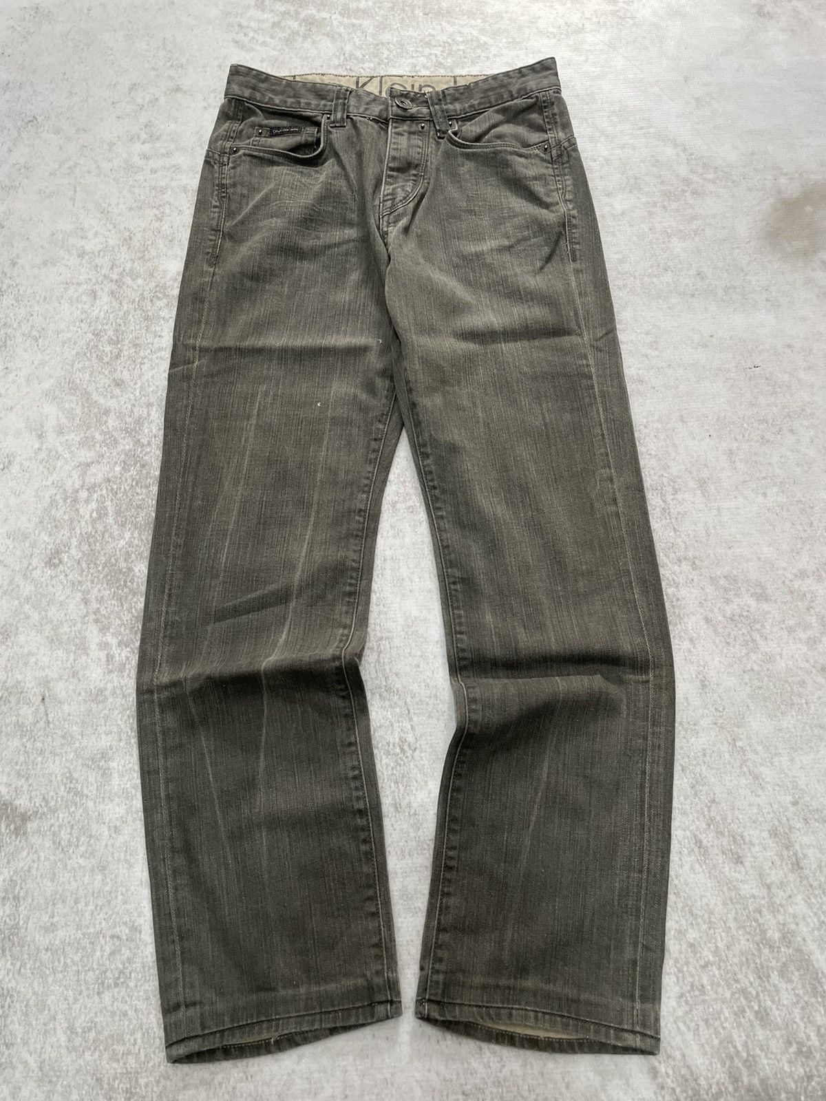 Hysteric Glamour × If Six Was Nine × Le Grande Bleu (L.G.B.) 2000s Calvin klein smoke wash denim Y2k style Size US 29 - 1 Thumbnail