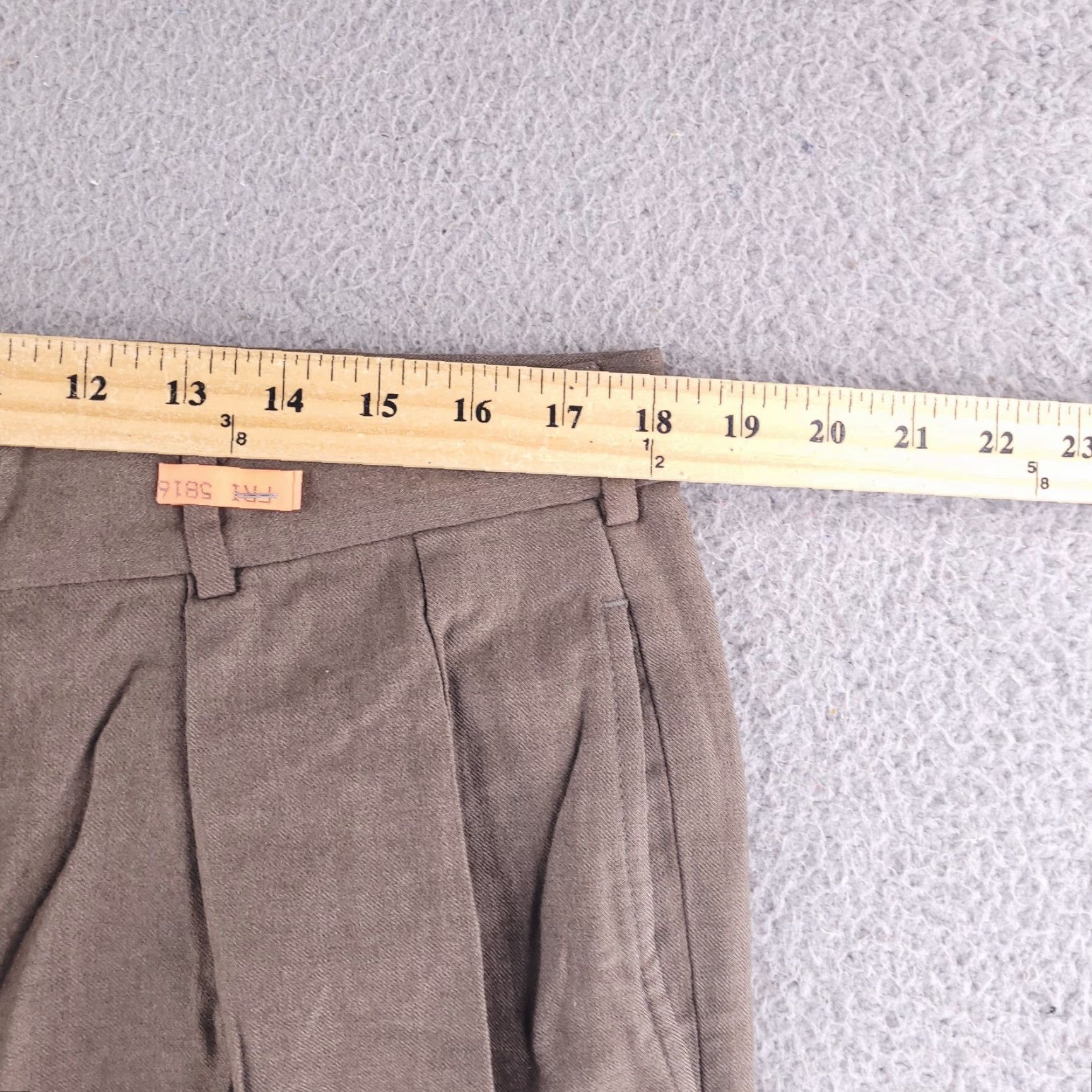 Polo Ralph Lauren Polo Ralph Lauren Dress Pants Mens 36x32 Wool Cuffed Brown Relaxed Regular Inseam 32 Size US M / EU 48-50 / 2 - 6 Thumbnail