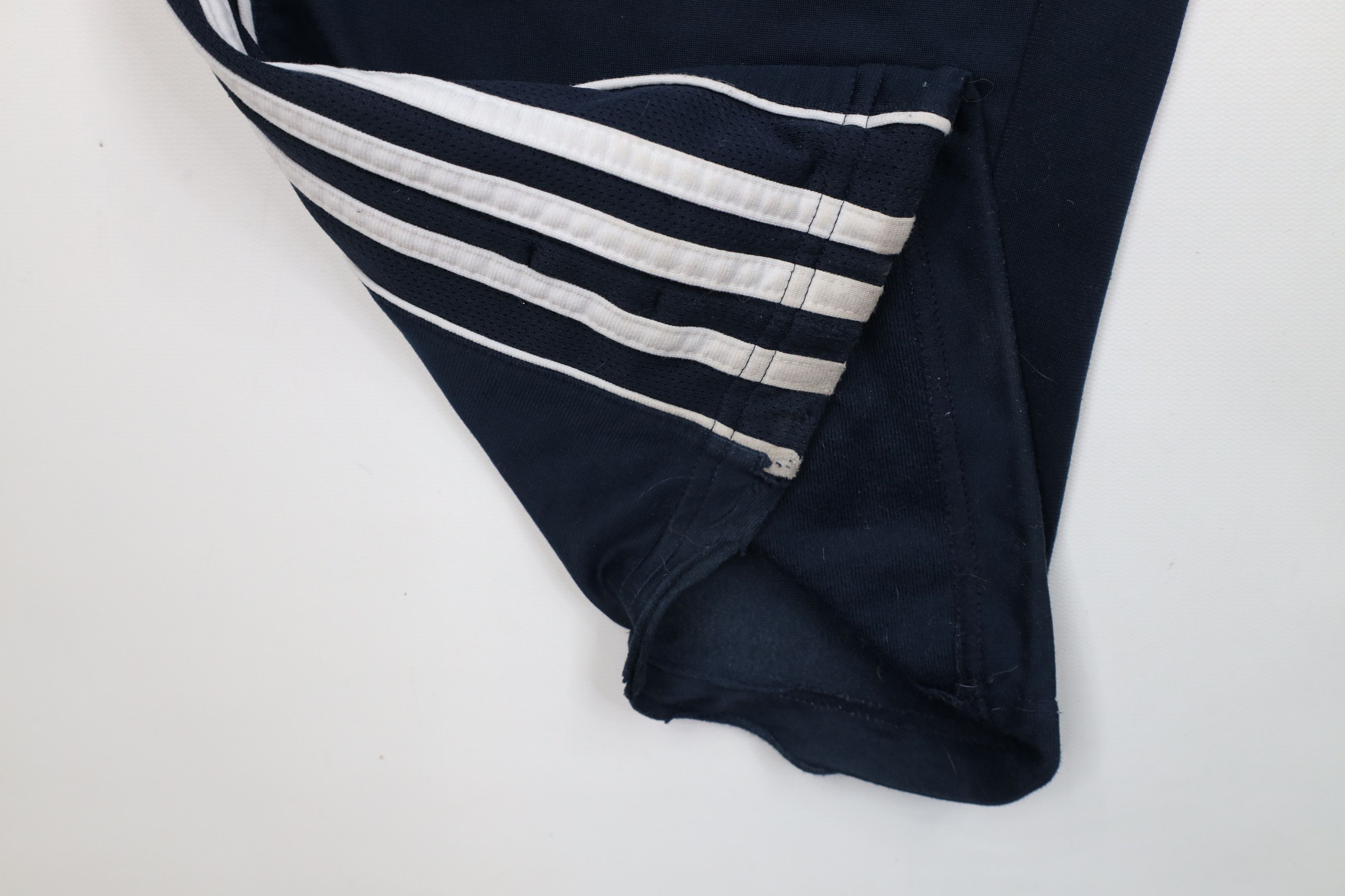 Adidas × Vintage Vintage Y2K Adidas Spell Striped Wide Leg Sweatpants Blue Size US 38 / EU 54 - 6 Thumbnail