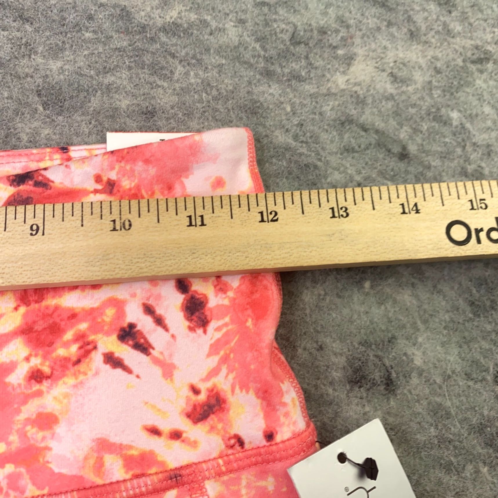 Vintage Ideology Womens Leggings XS Pink Tie-Dye Built-In Pocket Hi-Rise Cropped UPF 50 Size 26" / US 2 / IT 38 - 7 Thumbnail