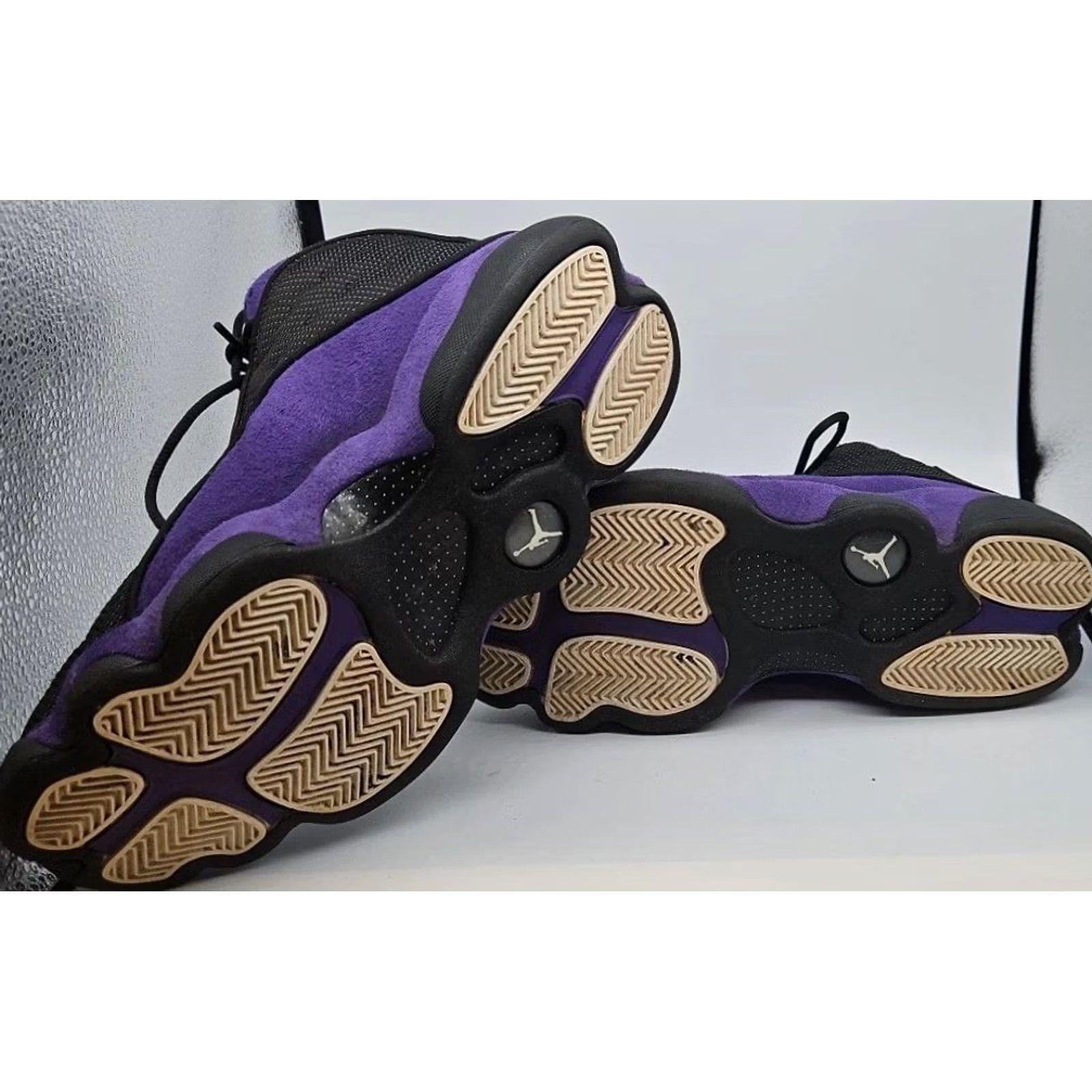 Jordan Brand Air Jordan 13 Retro Black Purple Mens 9.5 Model Air Jordan Sneaker DJ5982-015 Size US 10 / EU 43 - 7 Thumbnail