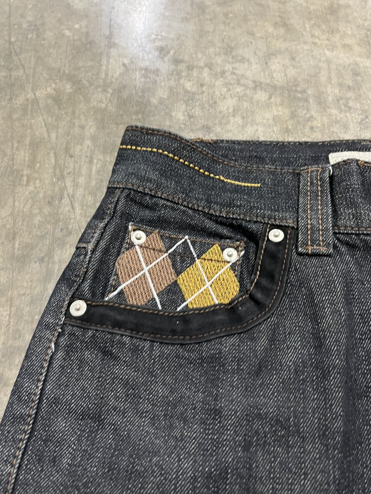 Southpole × Vintage Y2k baggy fit embroidered denim skater y2k hype rare Size US 32 / EU 48 - 8 Thumbnail