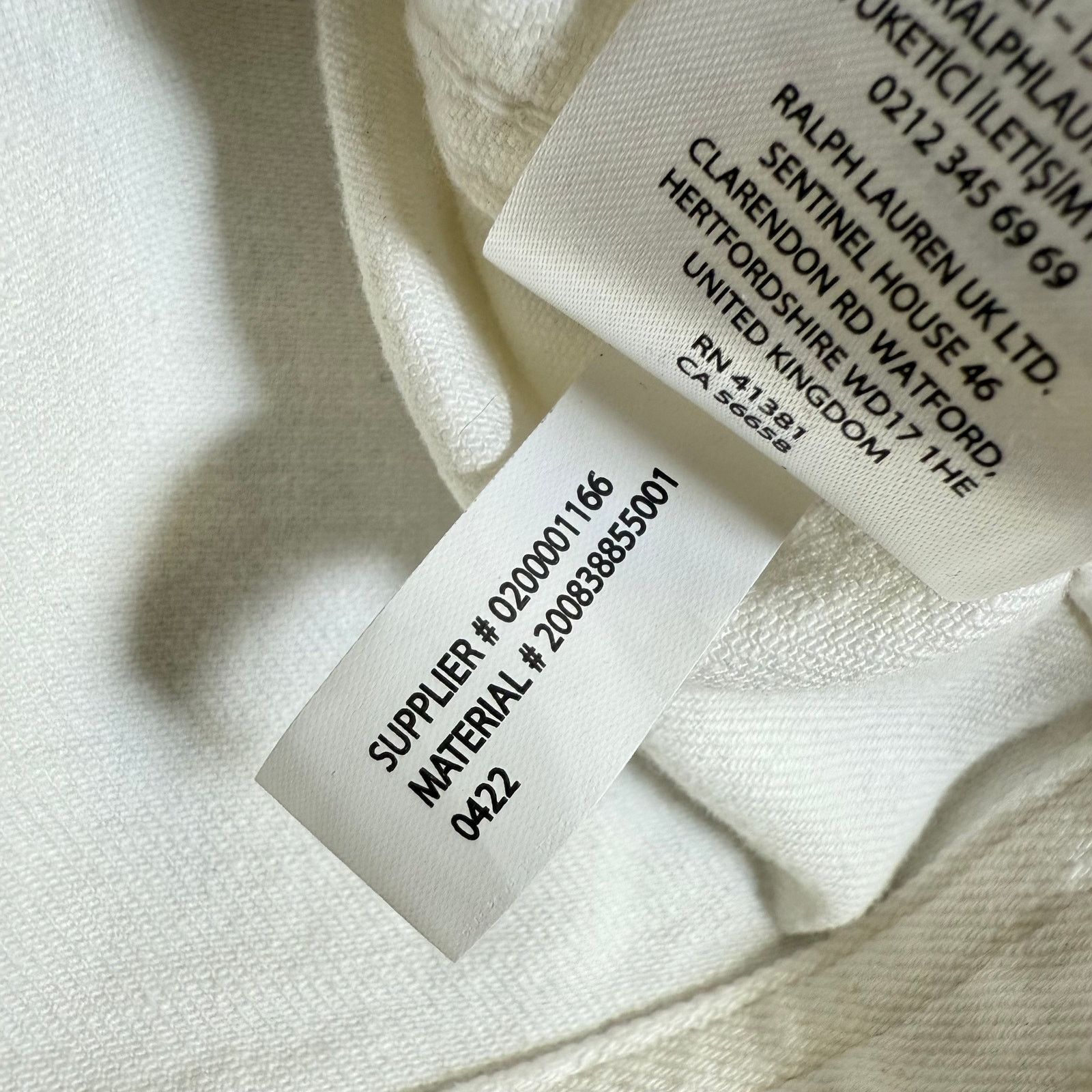 Lauren Ralph Lauren LRL Ralph Lauren White Denim Trucker Jean Jacket Women’s L Size L / US 10 / IT 46 - 10 Thumbnail