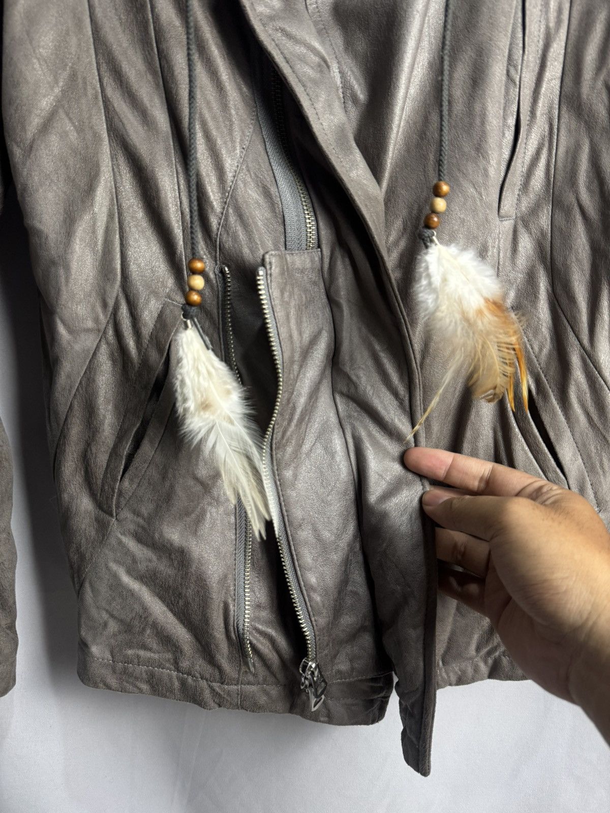Tornado Mart Tornado Mart Asymmetrical Jacket Bono Lgb Styled Size US M / EU 48-50 / 2 - 5 Thumbnail
