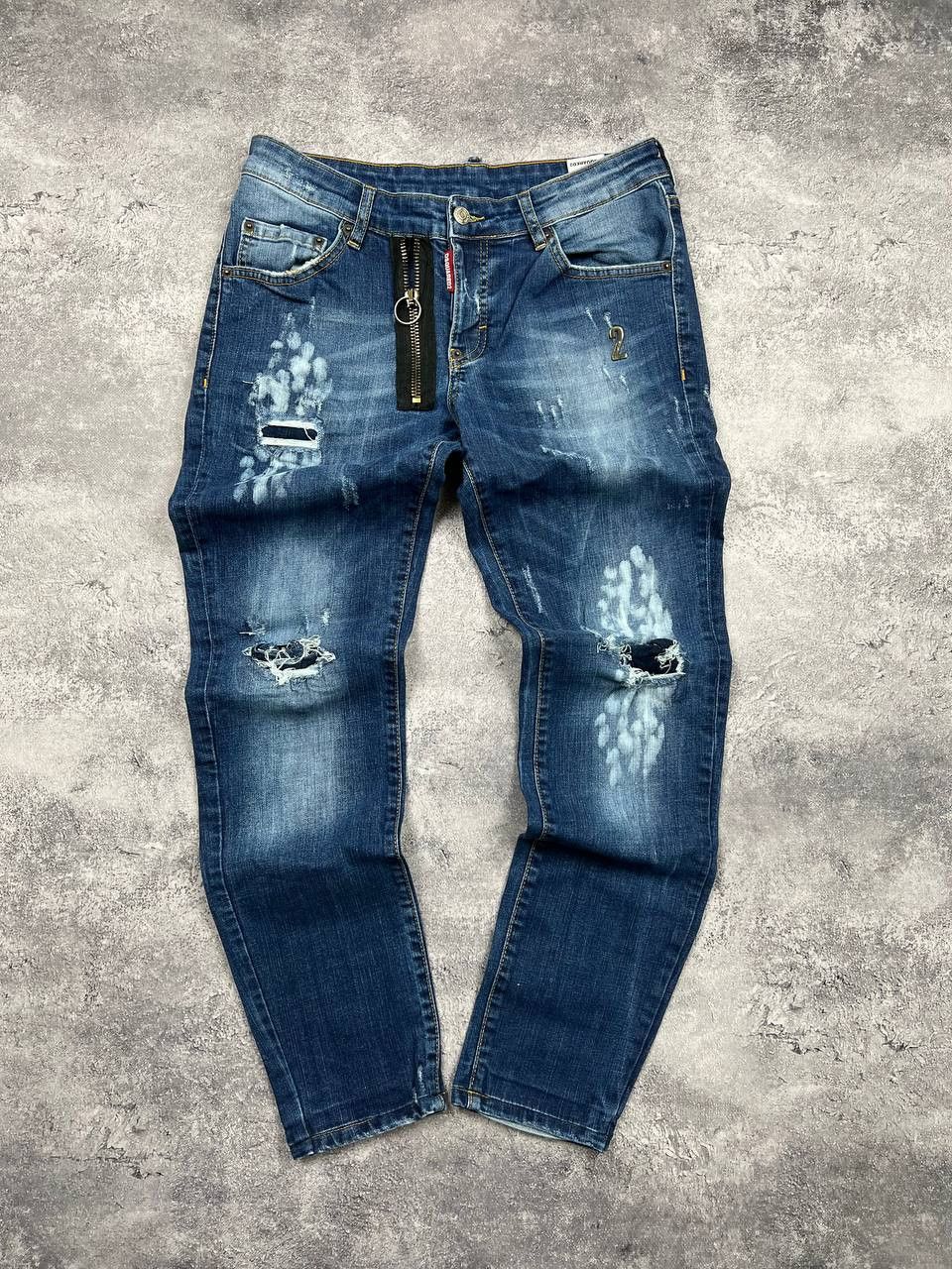 Dsquared2 Dsquared2 Distressed Jeans Luxury Y2K Size US 30 / EU 46 - 2 Thumbnail