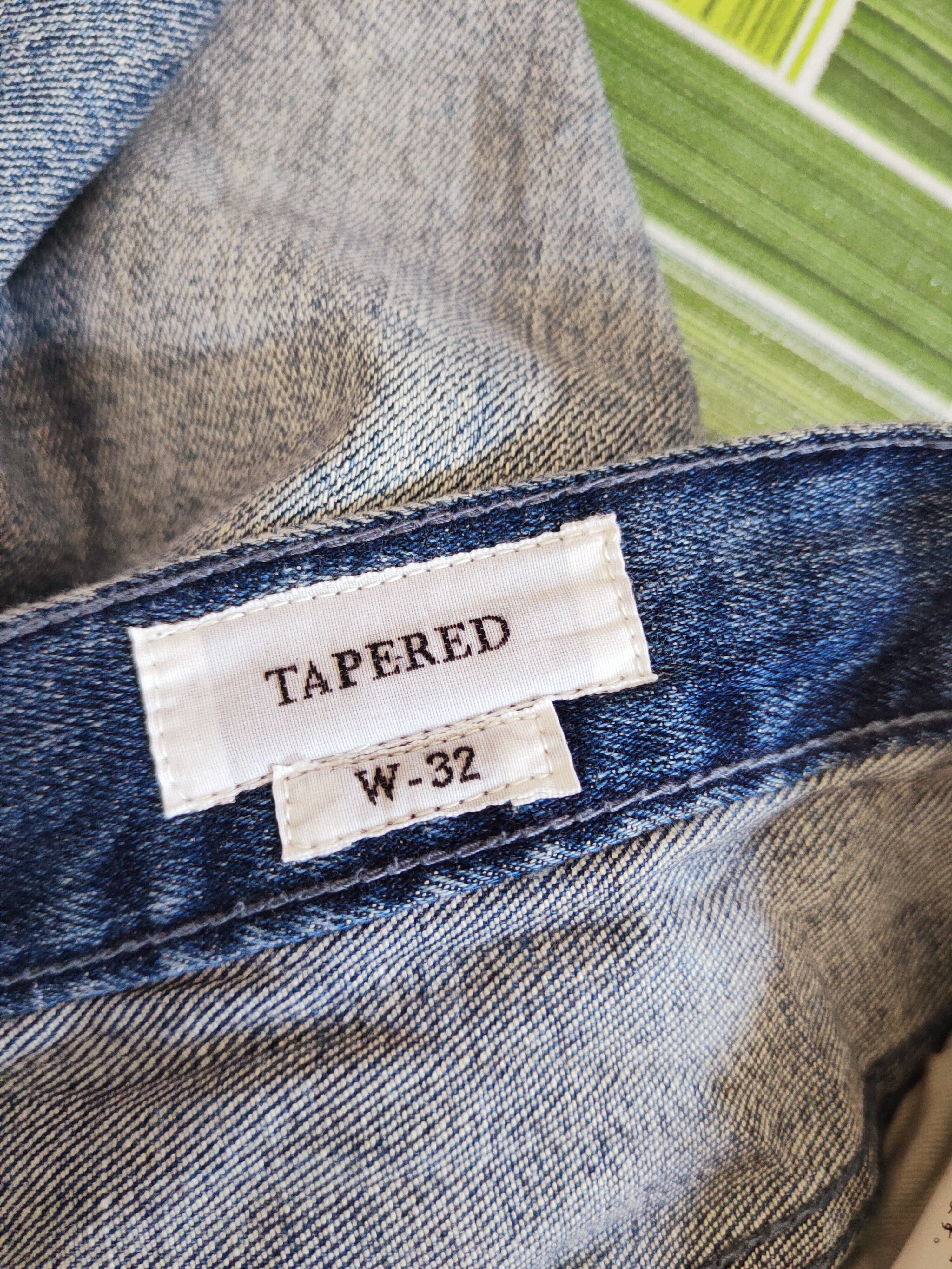 Bayflow Blue Faded Distressed Ripped Jeans #S2652