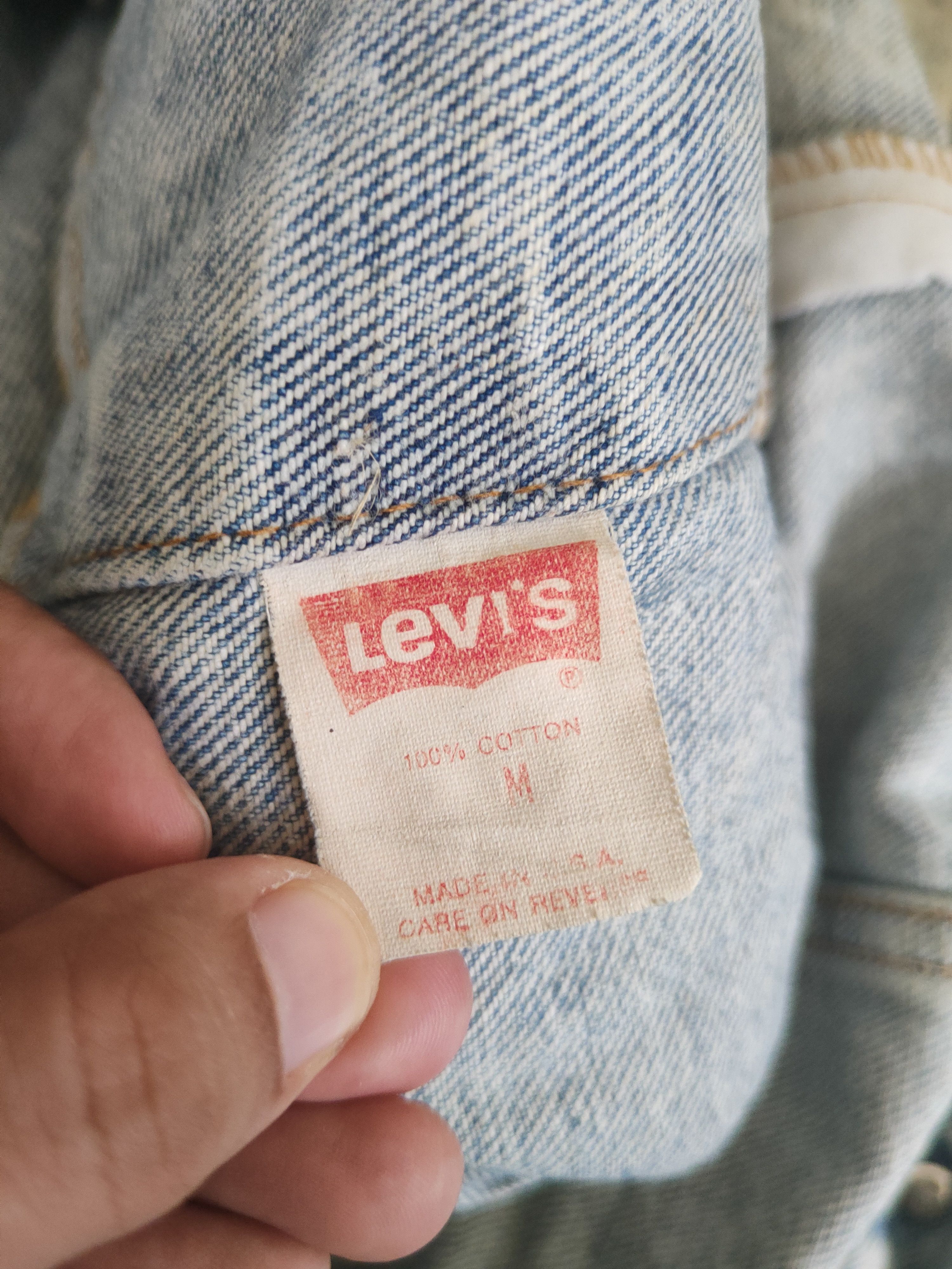 Levi's DL Levi's Light Blue Denim Jackets #2775 Size US M / EU 48-50 / 2 - 11 Thumbnail