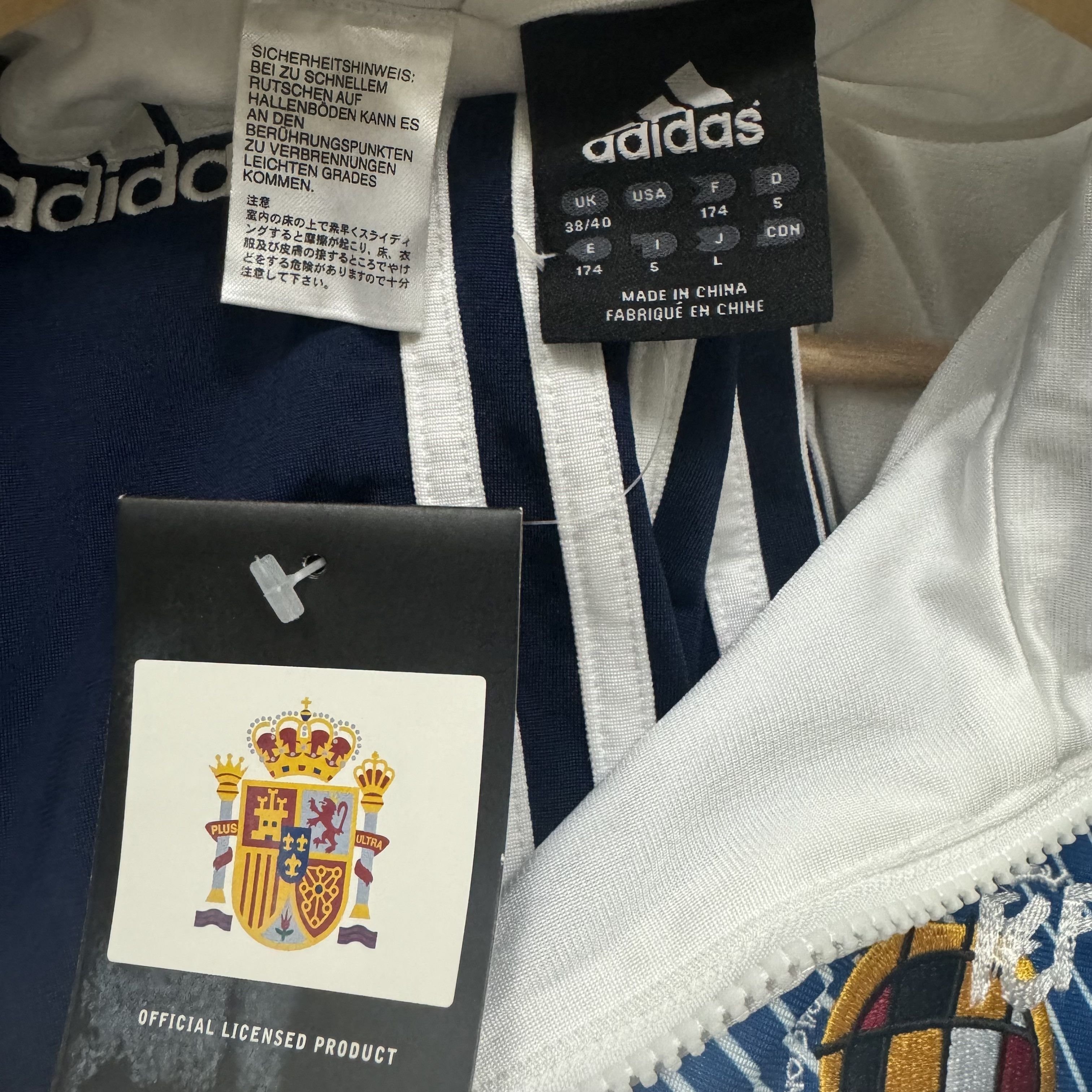 Adidas × Vintage VTG 00s 2006 Adidas España Spain Teamgiest Full Tracksuit Size US L / EU 52-54 / 3 - 5 Thumbnail