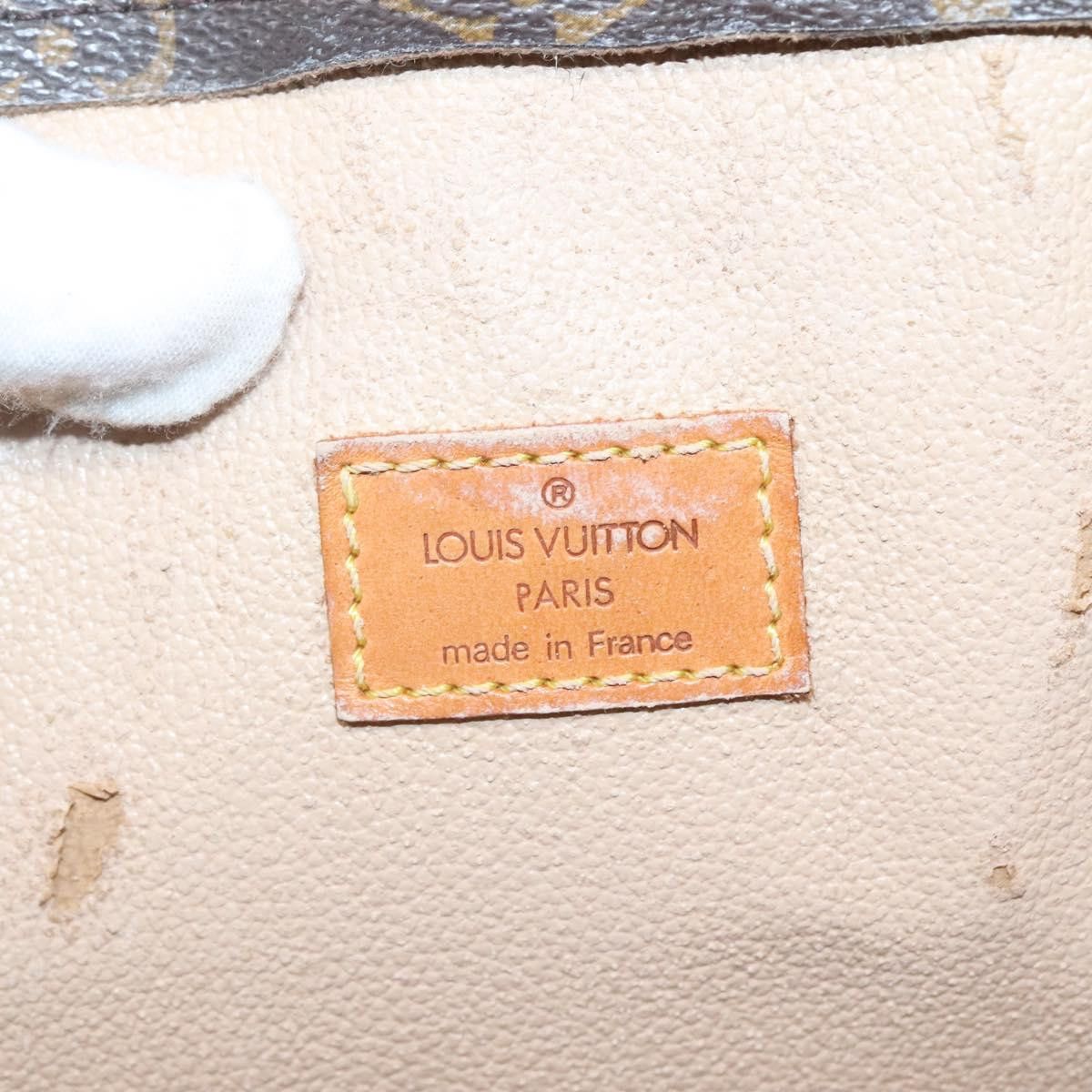 Louis Vuitton LOUIS VUITTON Monogram Sac Plat Hand Bag M51140 Size ONE SIZE - 10 Thumbnail