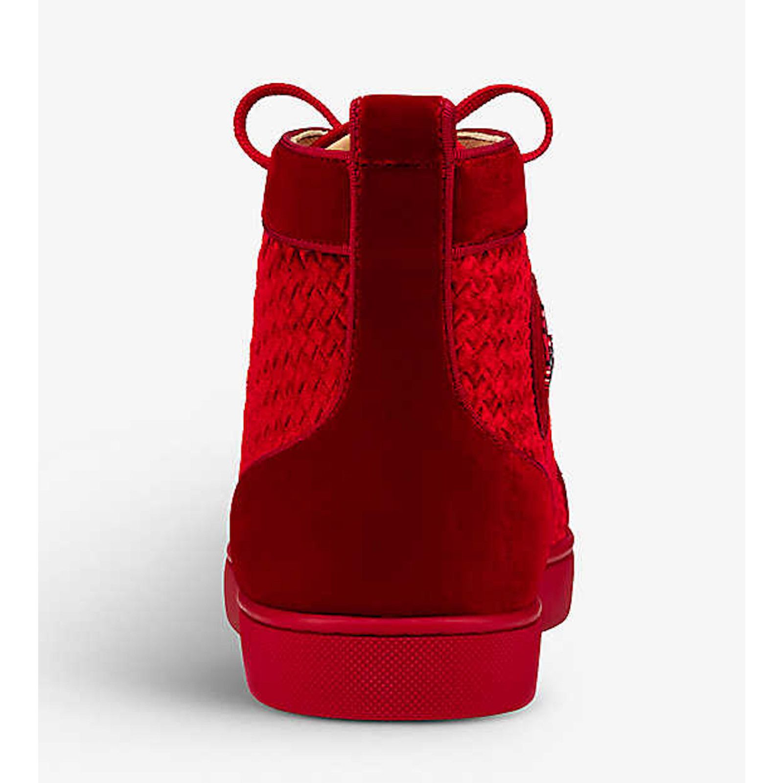Christian Louboutin Christian Louboutin Louis Orlato Flat Velours Loubi Red Size US 9 / EU 42 - 10 Thumbnail