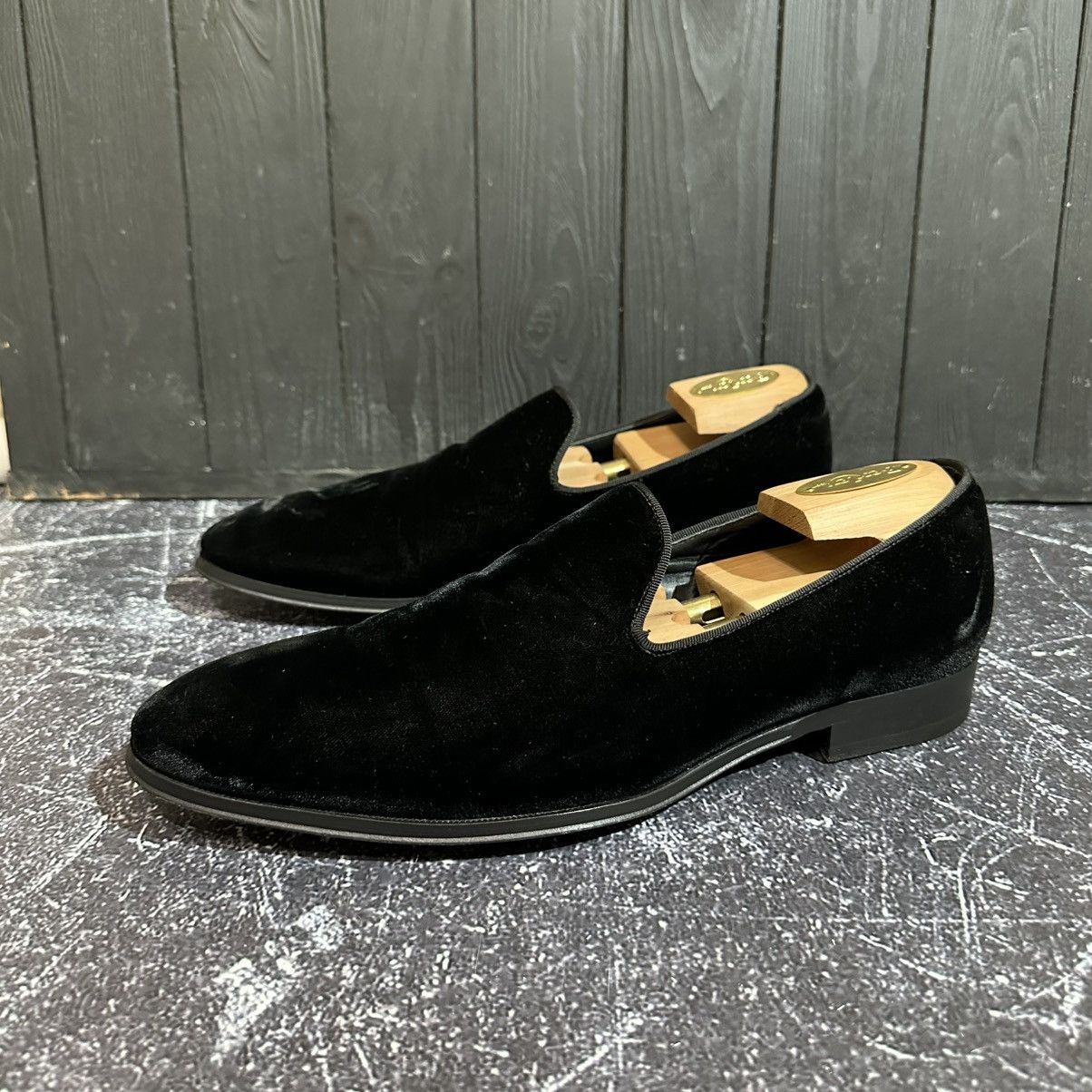 Suitsupply SUITSUPPLY - Men’s Velour Black Formal Shoes Size 43EU Size US 9 / EU 42 - 4 Thumbnail