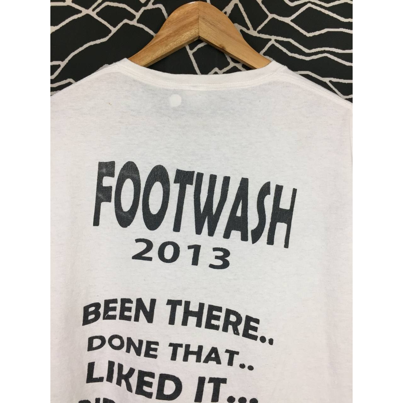 Delta × Vintage Vtg Y2K Footwash 2013 Uniontown Alabama Festival Tee Size US L / EU 52-54 / 3 - 14 Thumbnail
