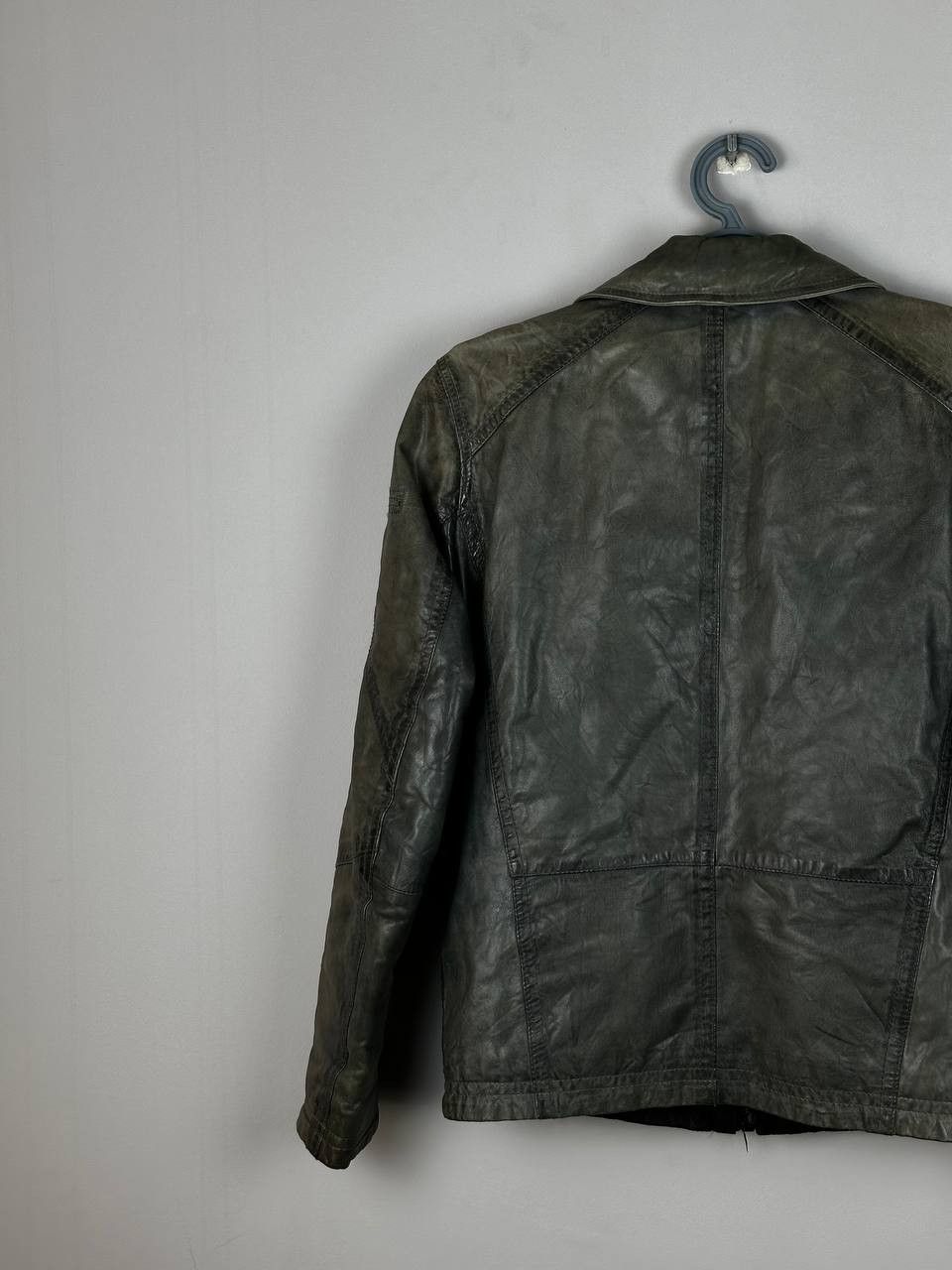 Strellson Strellson Nappa Goat Leather Aviator Jacket Size US M / EU 48-50 / 2 - 11 Thumbnail