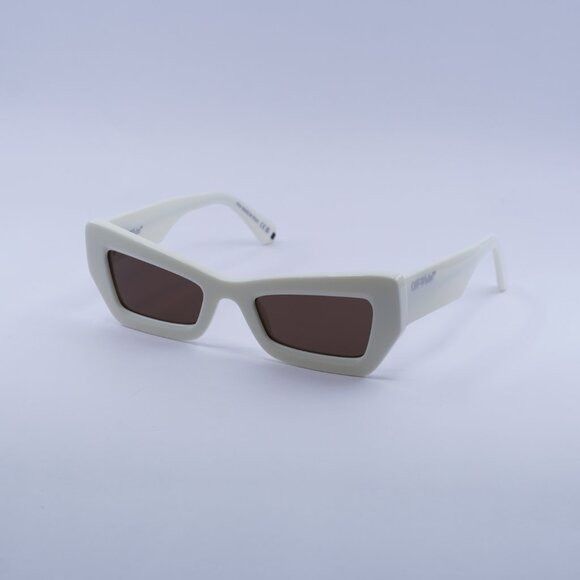 Off-White 🕶️New Off-White OERI137 AURORA 0164 White Sunglasses Size ONE SIZE - 5 Thumbnail