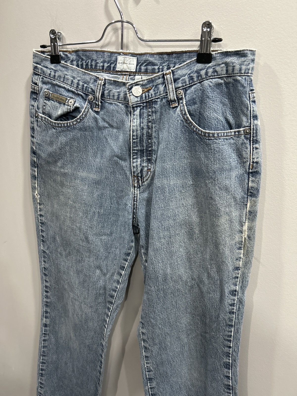Calvin Klein × Vintage Calvin Klein Blue Jeans Vintage Classic Size US 30 / EU 46 - 4 Thumbnail
