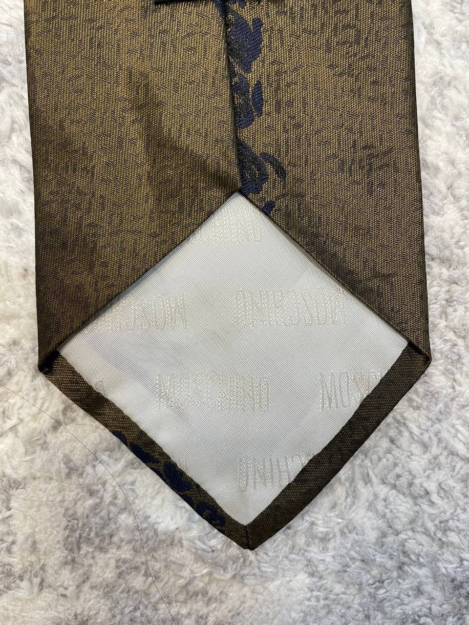 Moschino Vintage Moschino Cravatte Silk Tie Made in Italy-Cat Pattern Size ONE SIZE - 6 Thumbnail