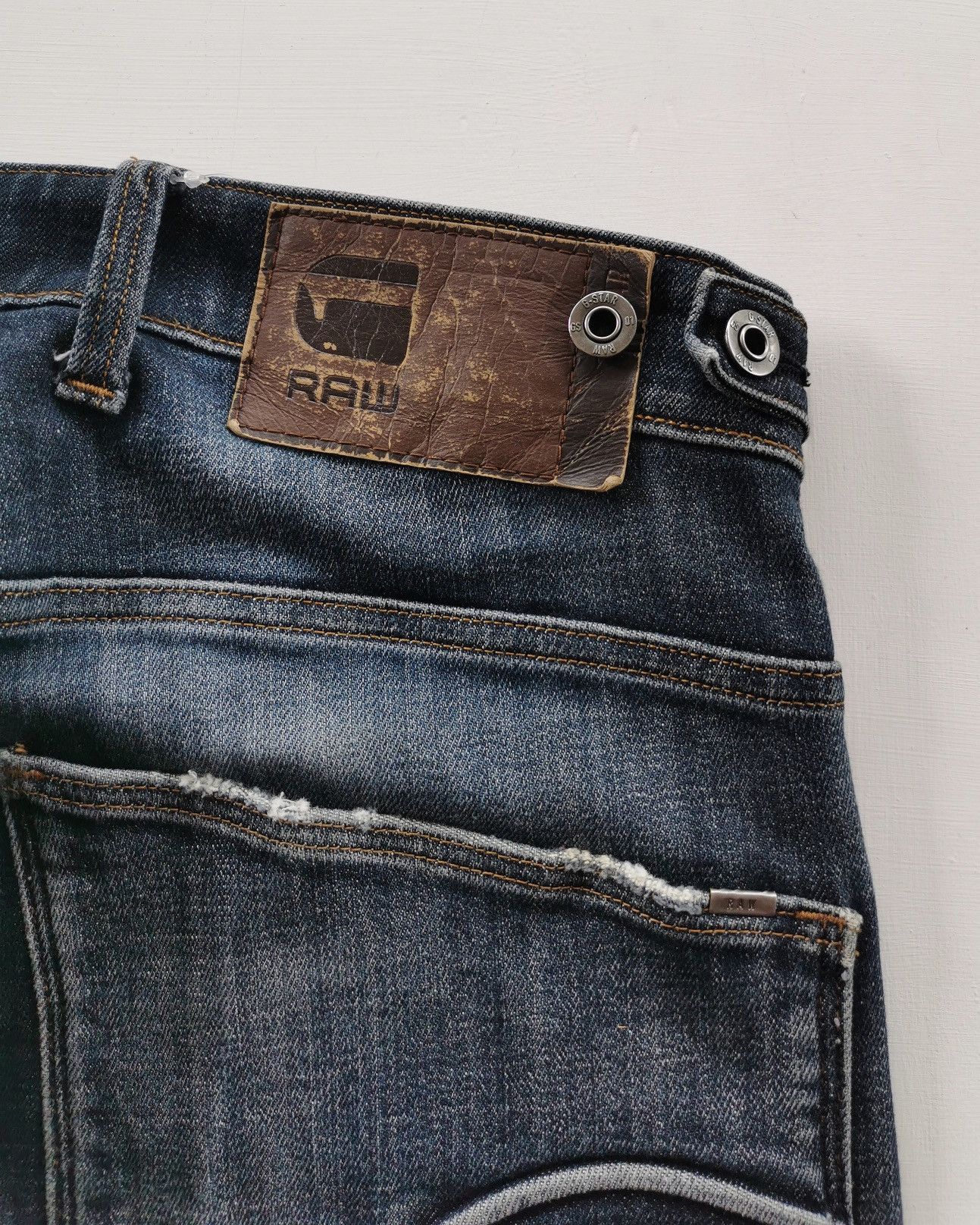 G-Star G Star Raw Holmer Tapered Jeans Size US 30 / EU 46 - 3 Thumbnail