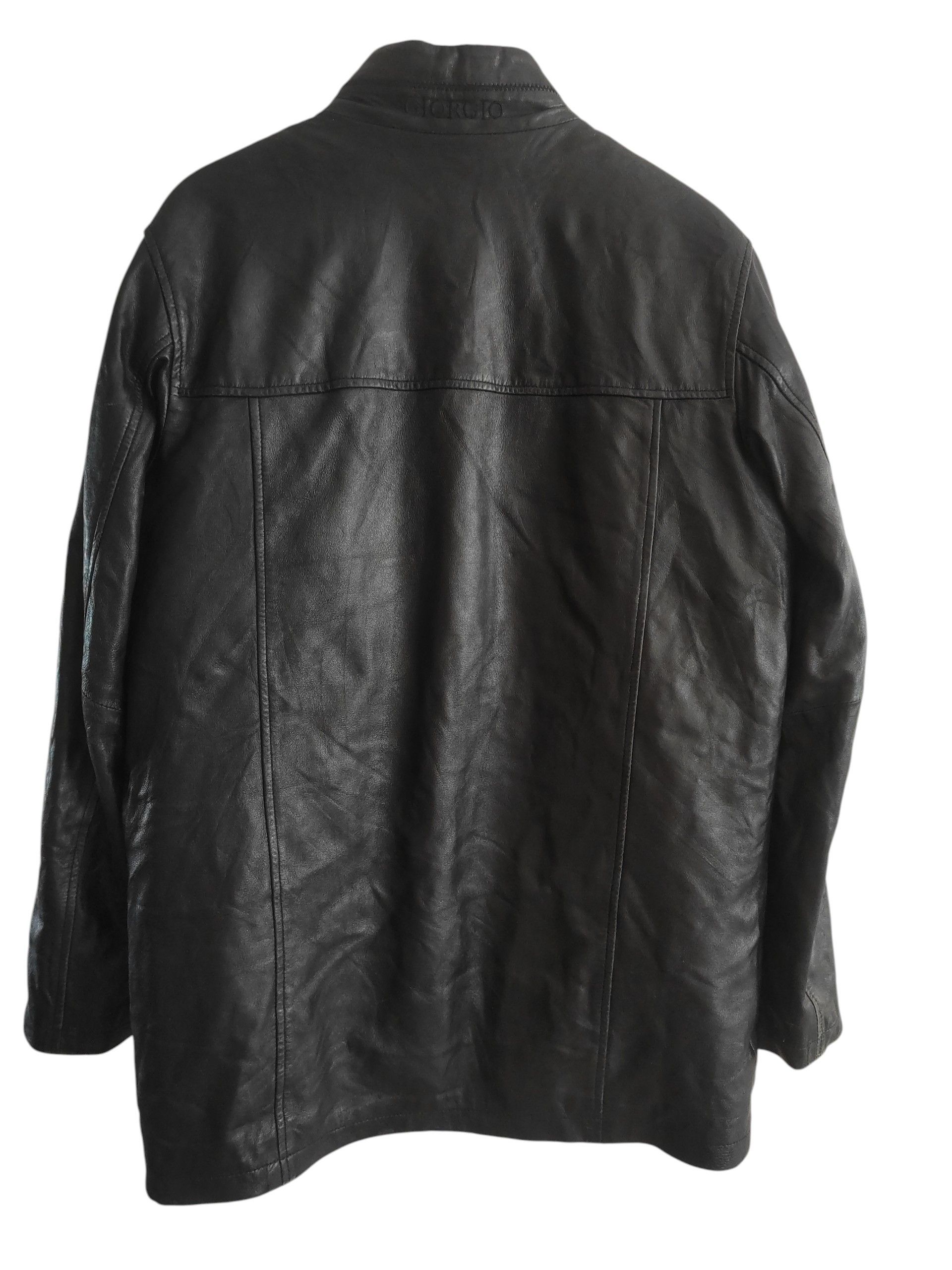Genuine Leather Giorgio Paris Lamp Skin Soft Leather Moto Jacket Size L Size US L / EU 52-54 / 3 - 2 Thumbnail