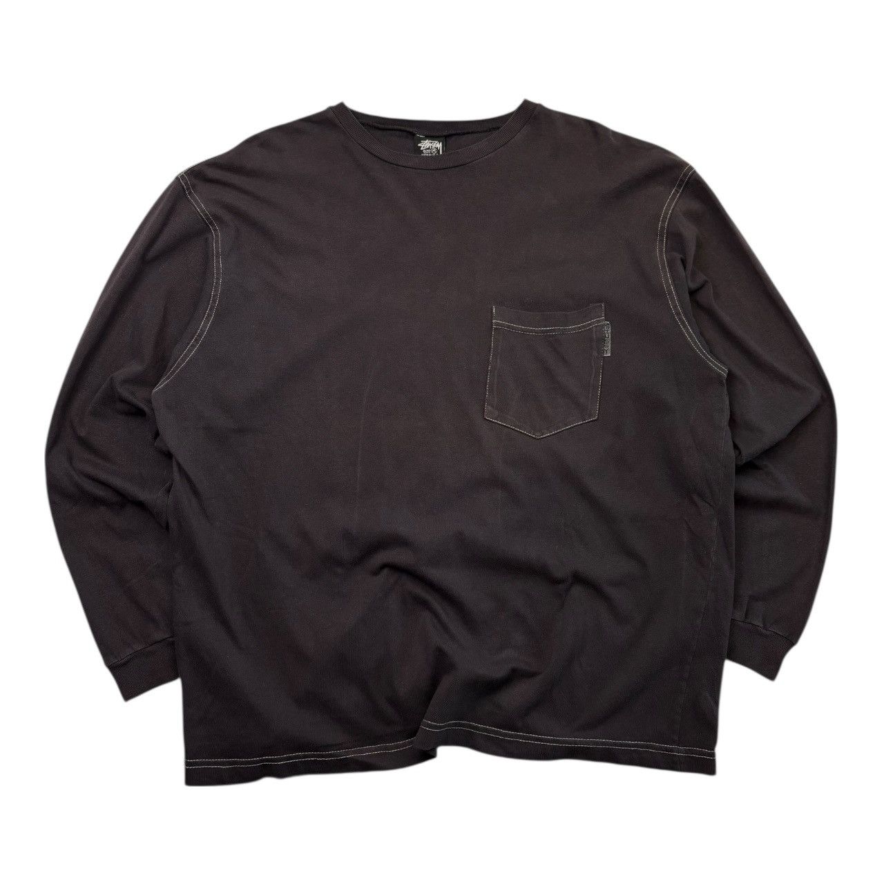 Stussy Vintage Stussy L/S T-Shirt (M) Size US M / EU 48-50 / 2 - 1 Thumbnail
