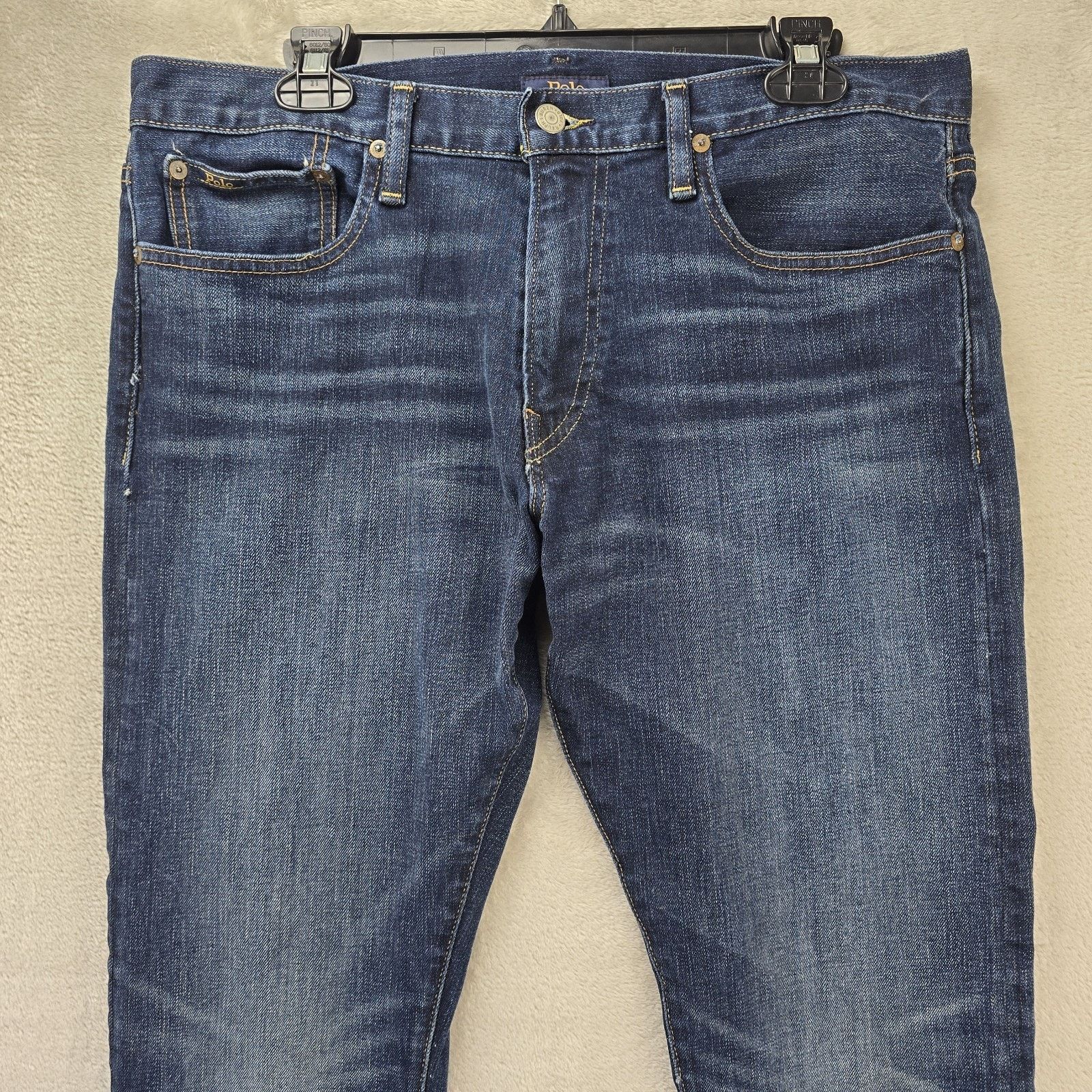 Polo Ralph Lauren Polo Ralph Lauren Jeans 33x30 Fit 34x29 Varick Slim Straight Size US 33 - 2 Thumbnail