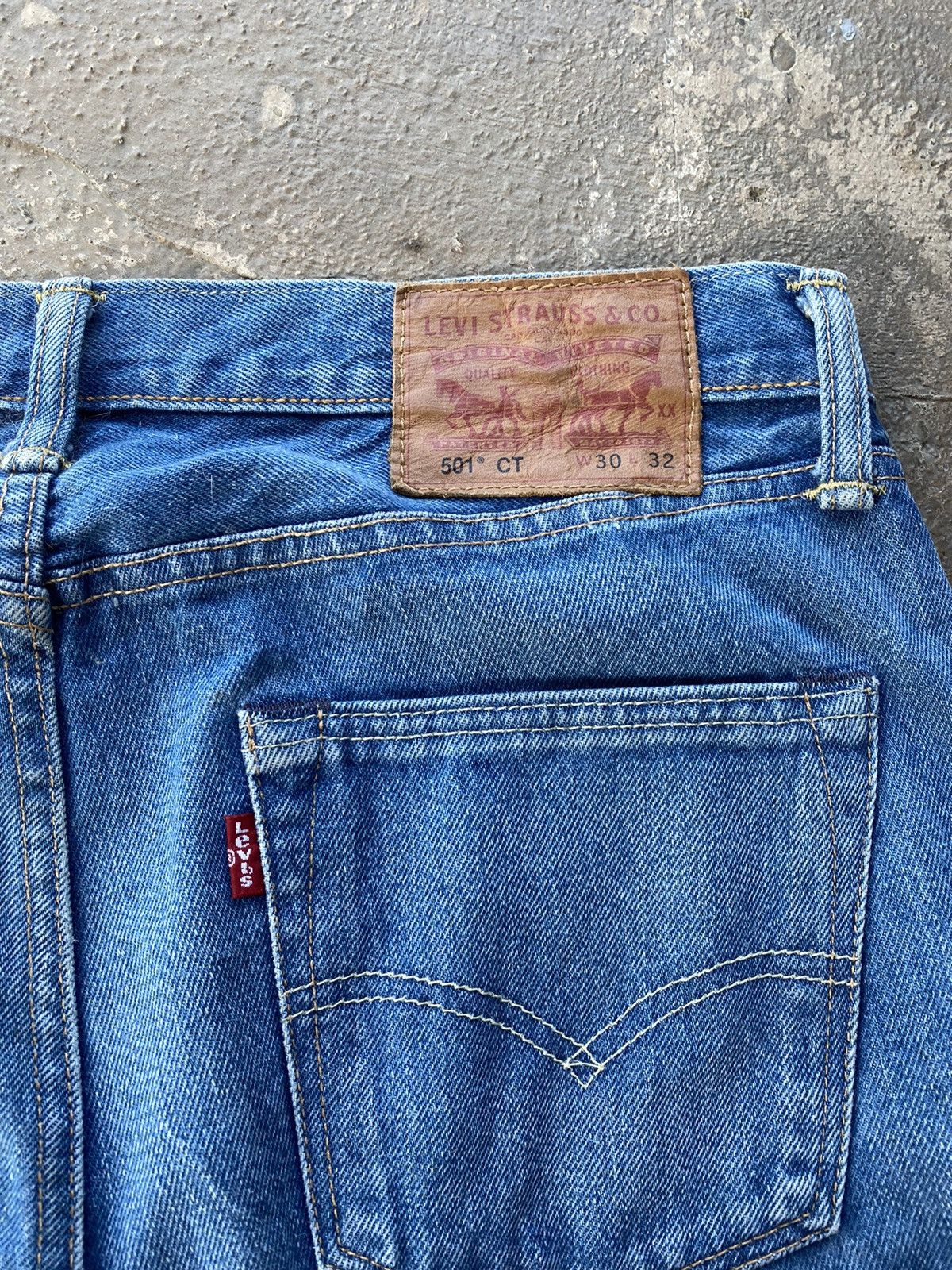 Levi's 👘SALE👘LEVIS 501 DENIM PANTS Size US 33 - 11 Thumbnail