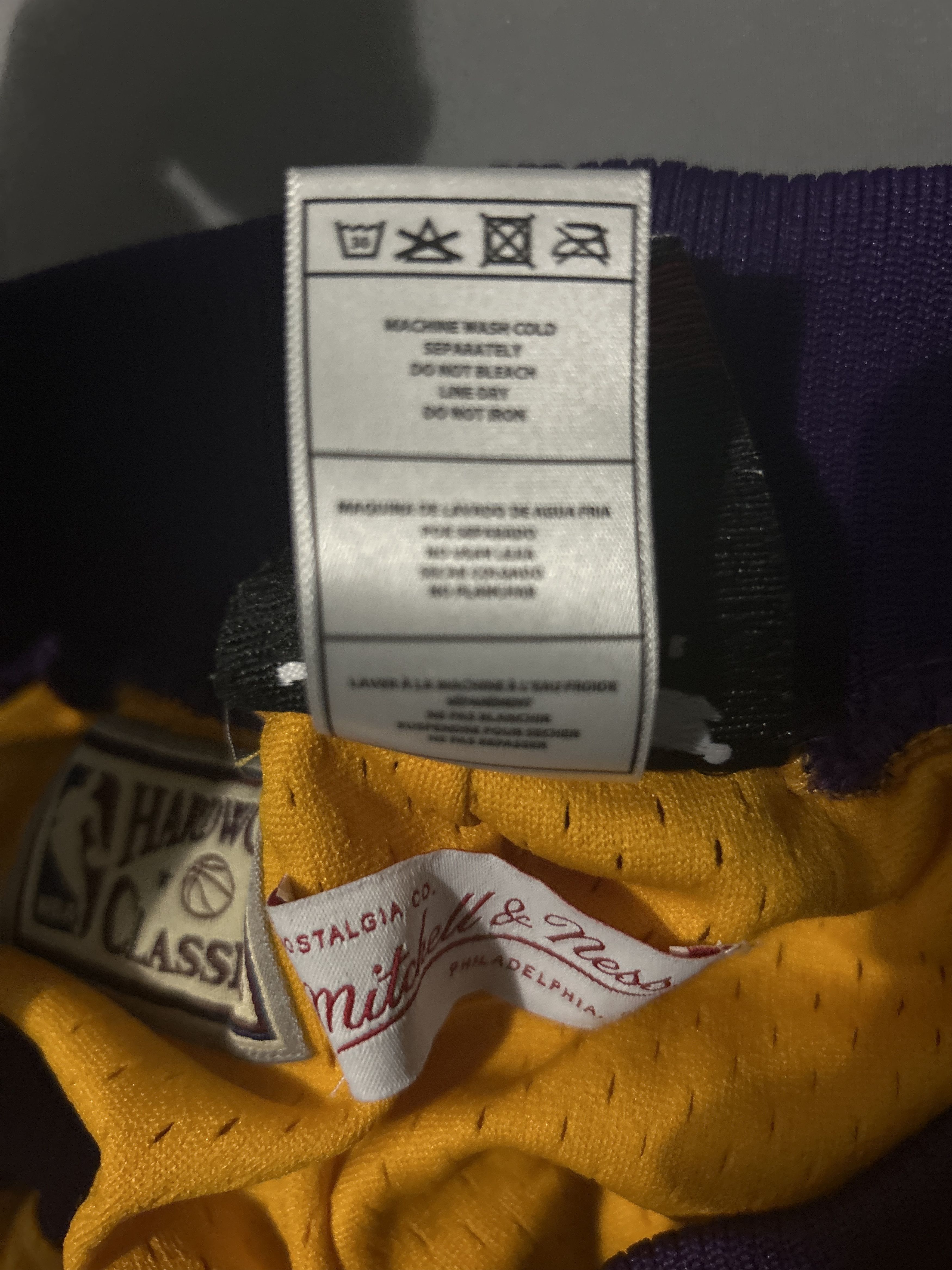 Just Don *Sz Small* Just Don Lakers Short Home 96-97 Size US 30 / EU 46 - 12 Thumbnail