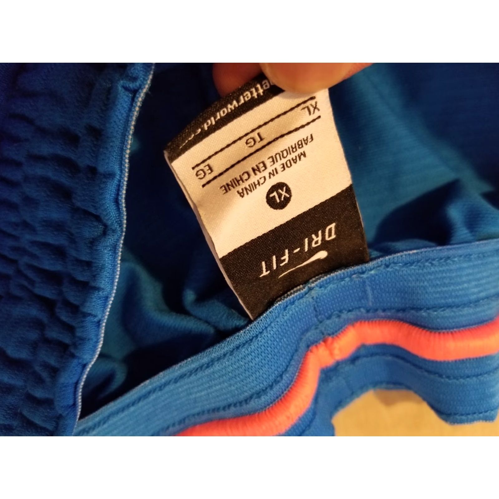 Nike Nike Shorts XL Blue Athletic Gym Workout Basketball Mens Size US 36 / EU 52 - 6 Thumbnail