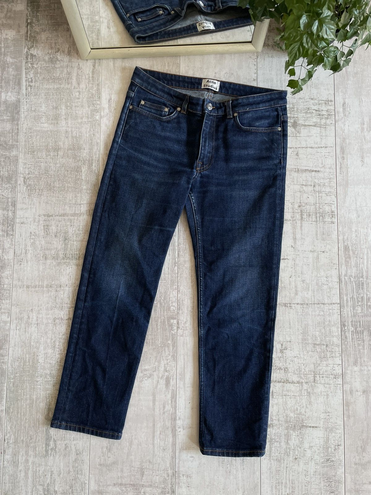 Acne Studios Acne Studios Row Five Fit Crop Jeans Size US 28 / EU 44 - 1 Thumbnail
