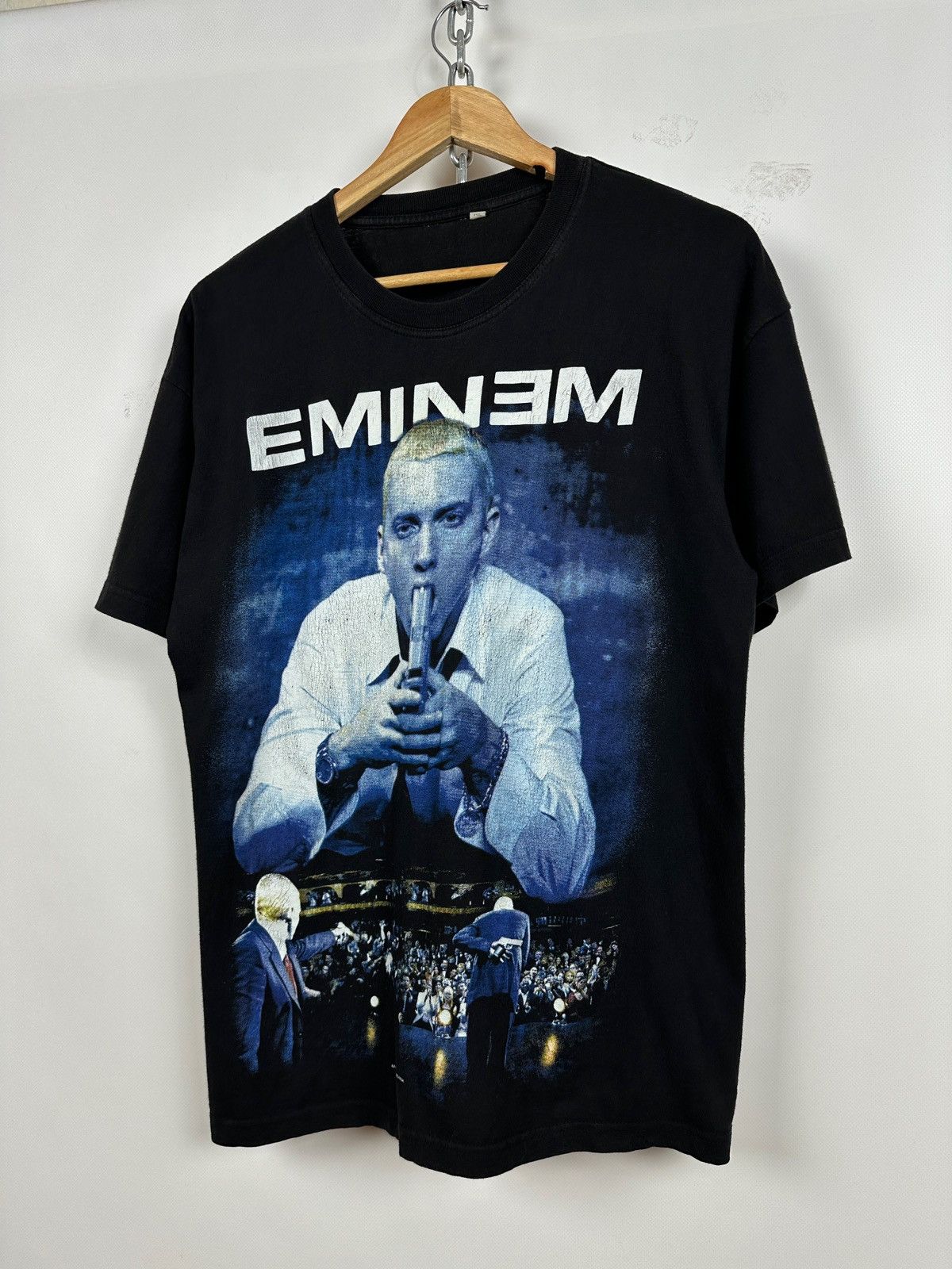 Eminem 2004 Vintage Eminem Encore Band T-Shirt Size US L / EU 52-54 / 3 - 3 Thumbnail